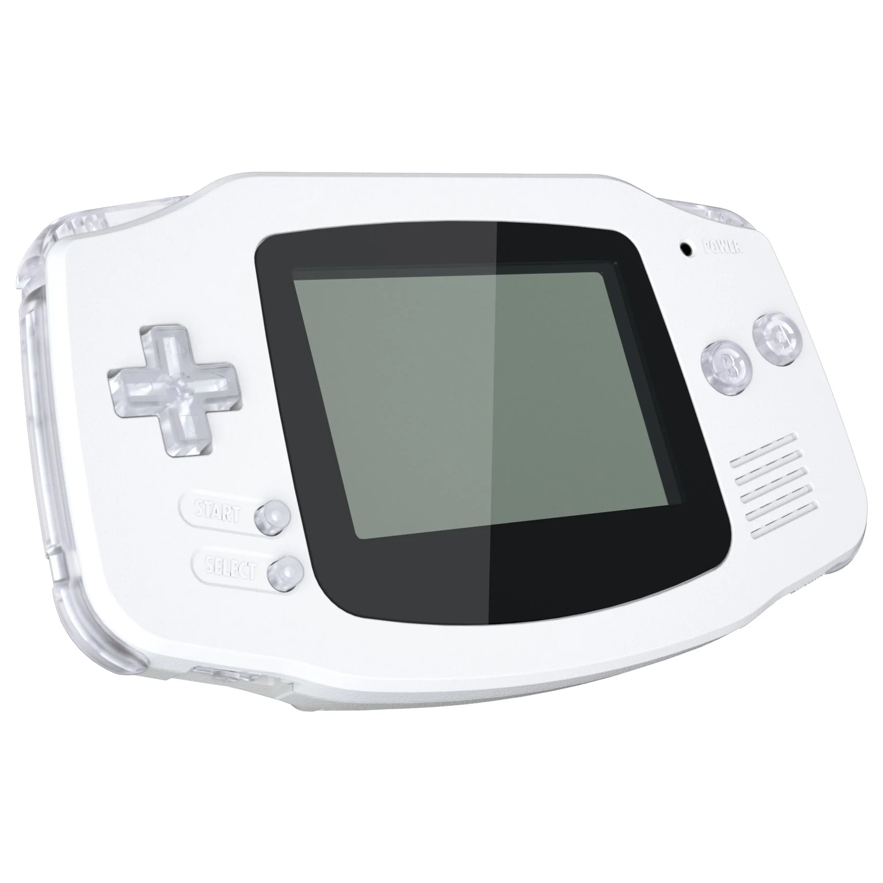 eXtremeRate GBA Replacement Full Set Buttons for Gameboy Advance - Transparent Clear - Image 4