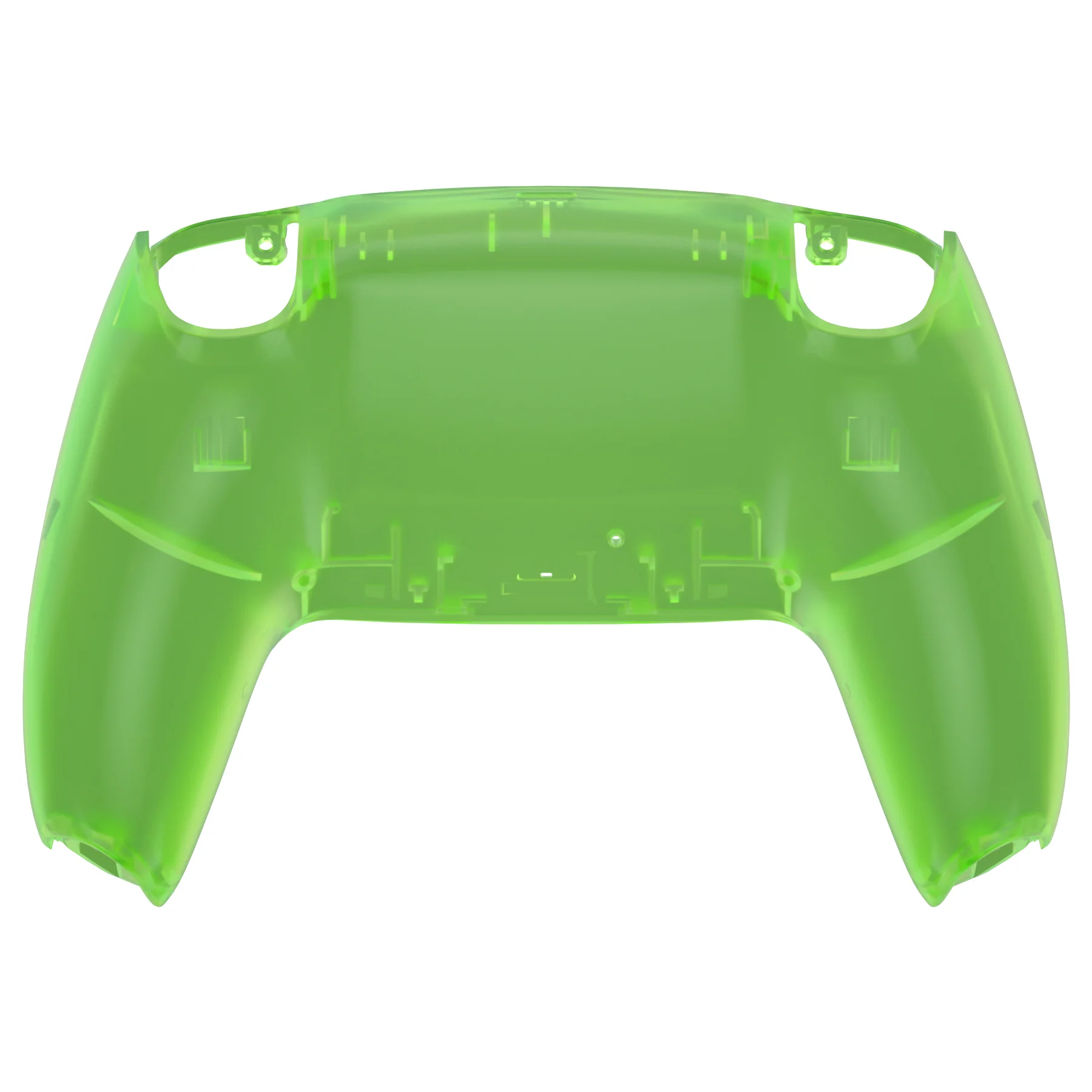 eXtremeRate Replacement Back Housing Bottom Shell Compatible with PS5 Controller BDM-010/020/030/040/050 - Clear Green - Image 6
