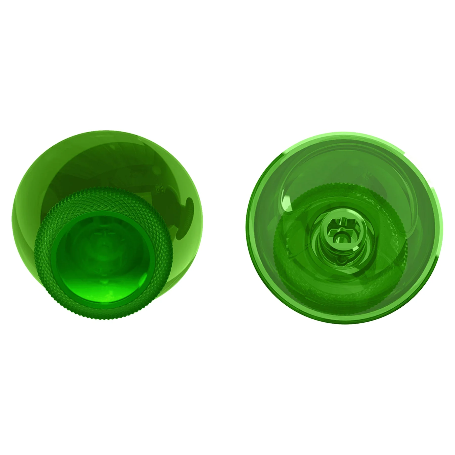 eXtremeRate Replacement Thumbsticks for Xbox Series X/S Controller & Xbox One X/S Controller & Xbox One Standard Controller & Xbox One Elite Controller - Clear Green - Image 7