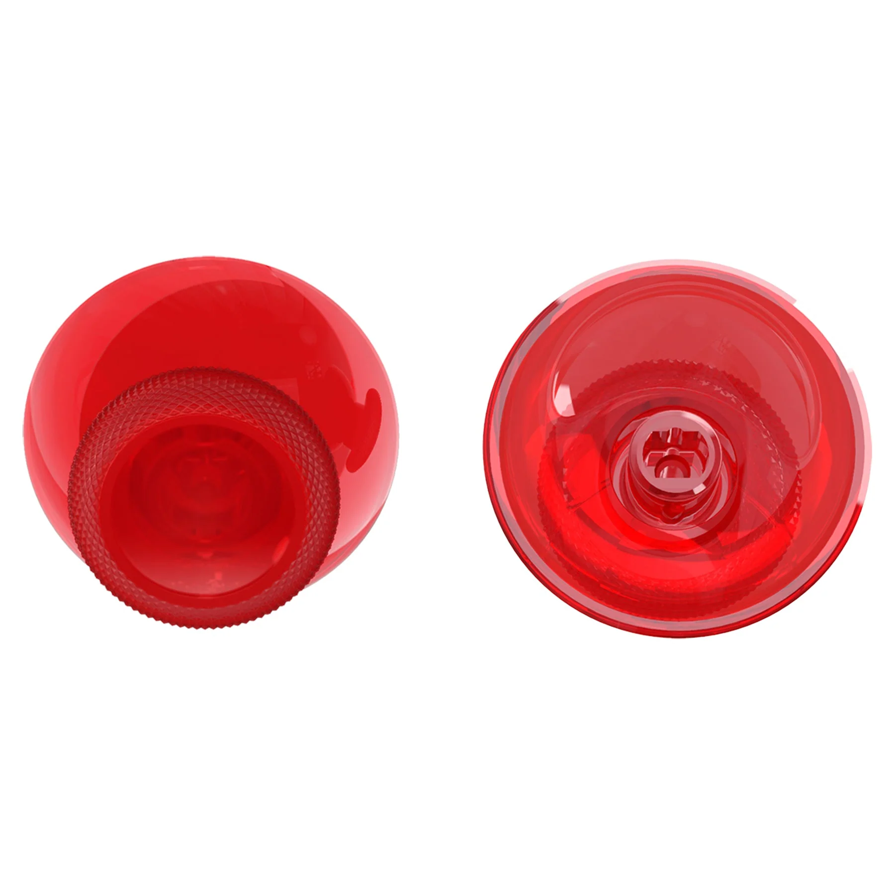eXtremeRate Replacement Thumbsticks for Xbox Series X/S Controller & Xbox One X/S Controller & Xbox One Standard Controller & Xbox One Elite Controller - Clear Red - Image 7
