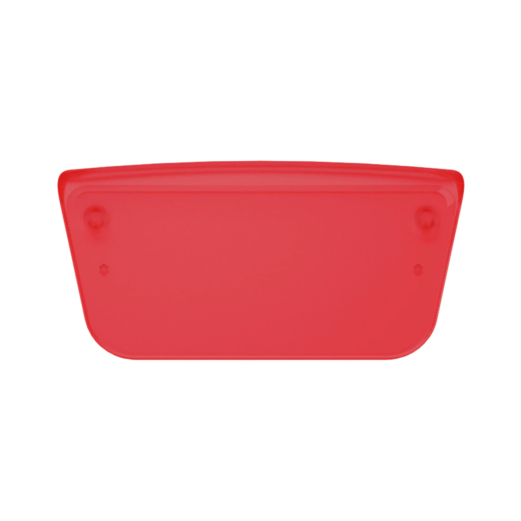 eXtremeRate Replacement Custom Touchpad Cover Compatible with PS5 Controller BDM-010/020/030/040/050/060 - Clear Red - Image 4
