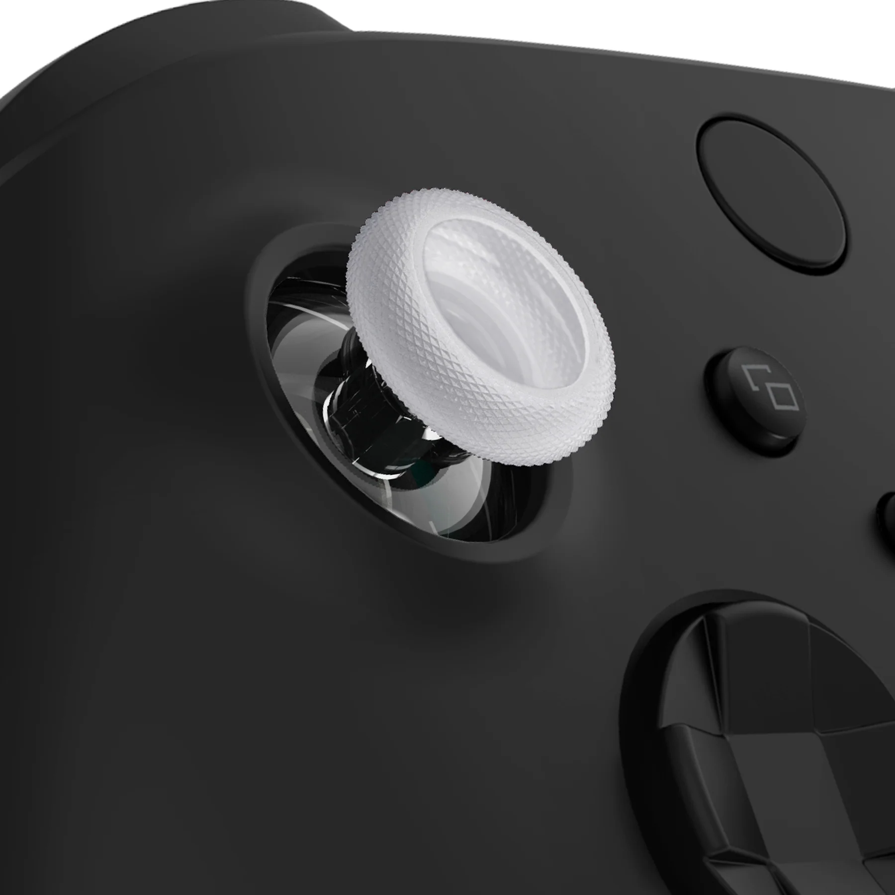 eXtremeRate Replacement Thumbsticks for Xbox Series X/S Controller & Xbox One X/S Controller & Xbox One Standard Controller & Xbox One Elite Controller - Clear - Image 2