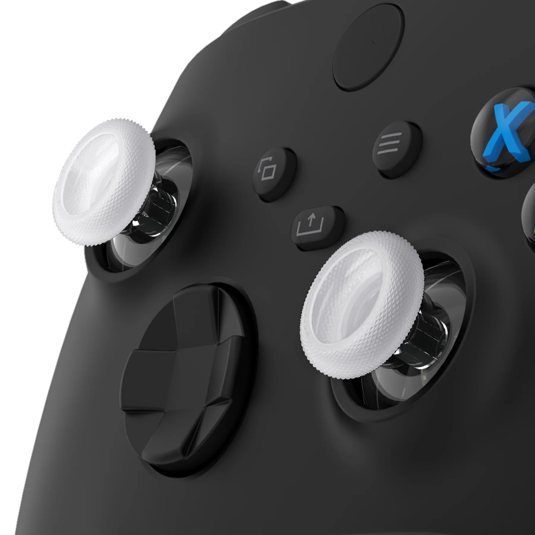 eXtremeRate Replacement Thumbsticks for Xbox Series X/S Controller & Xbox One X/S Controller & Xbox One Standard Controller & Xbox One Elite Controller - Clear - Image 3