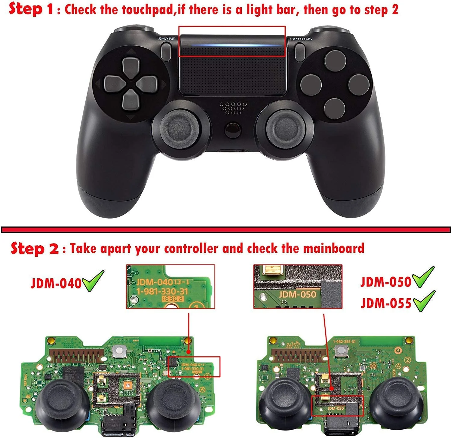 eXtremeRate Clicky Hair Trigger Kit for PS4 Shoulder Buttons, Custom Flashshot Trigger Stop Flex Cable for PS4 Slim Pro Controller JDM-040/050/055 - Image 3