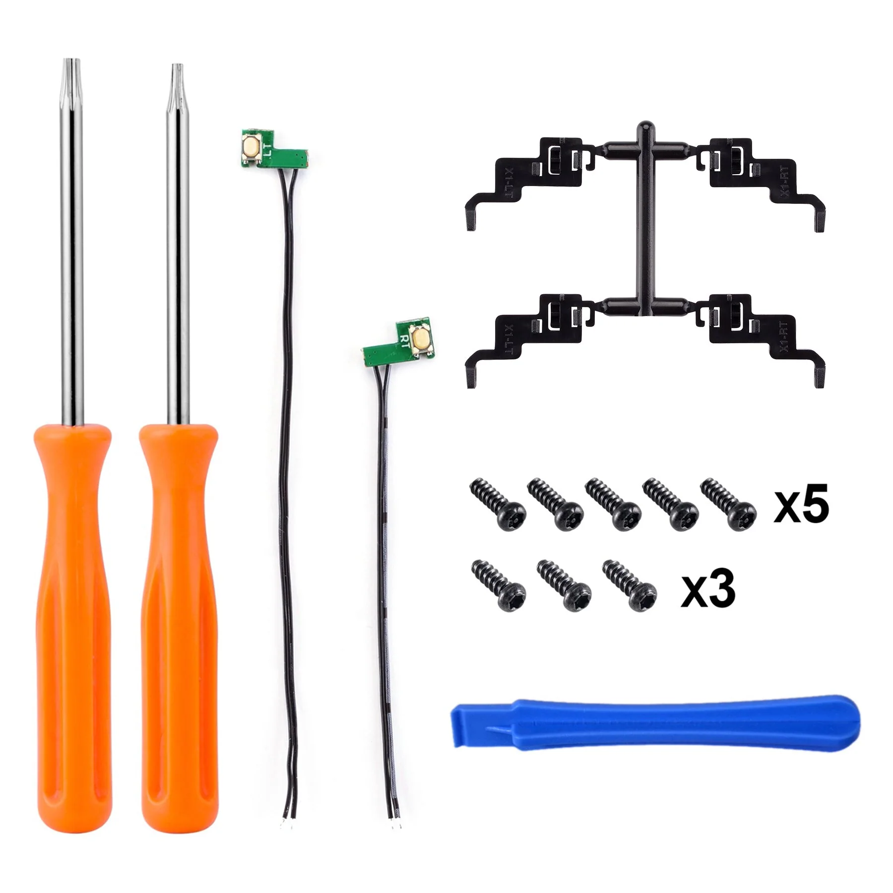 eXtremeRate Clicky Hair Trigger Kit for Xbox One X & S Controller LT RT Shoulder Buttons - Image 4