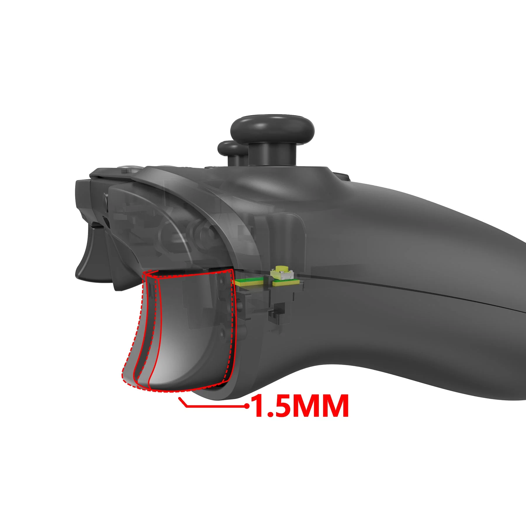 eXtremeRate Clicky Hair Trigger Kit for Xbox One X & S Controller LT RT Shoulder Buttons - Image 7