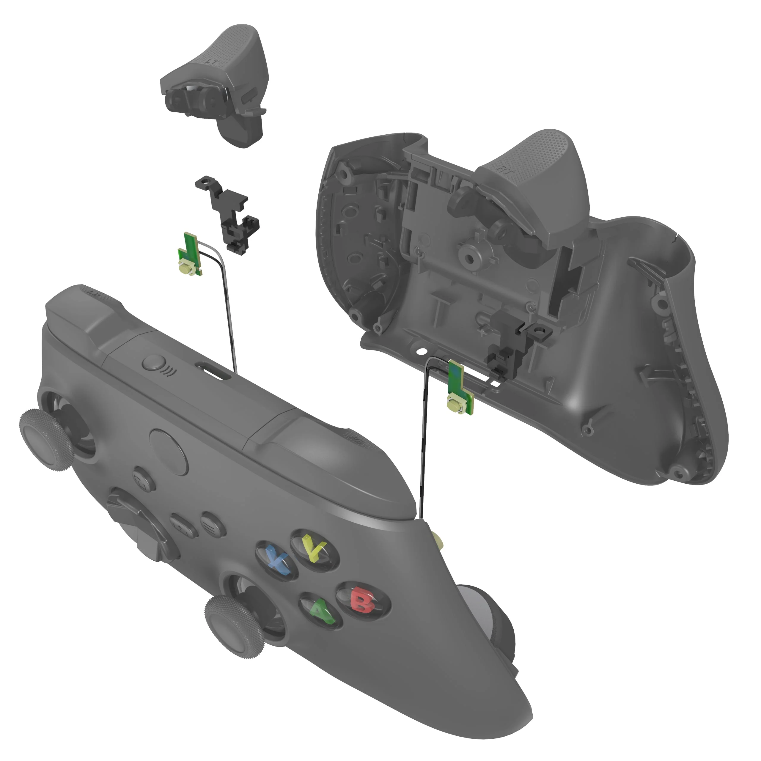 eXtremeRate Clicky Hair Trigger Kit for Xbox Series X & S Controller (Model 1914) - Image 6