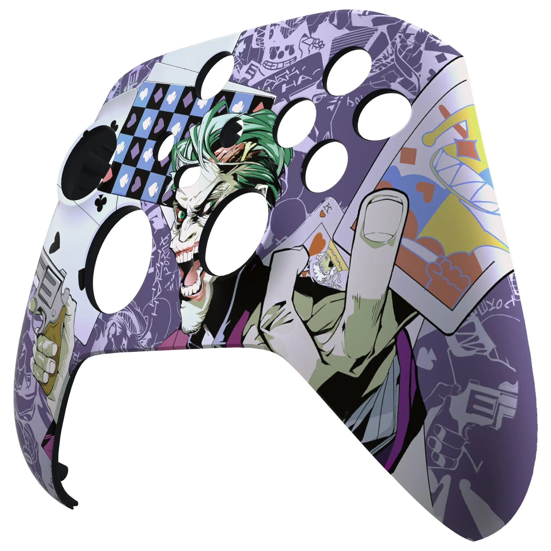 eXtremeRate Replacement Front Housing Shell for Xbox Series X & S Controller - Clown Cards - Image 5