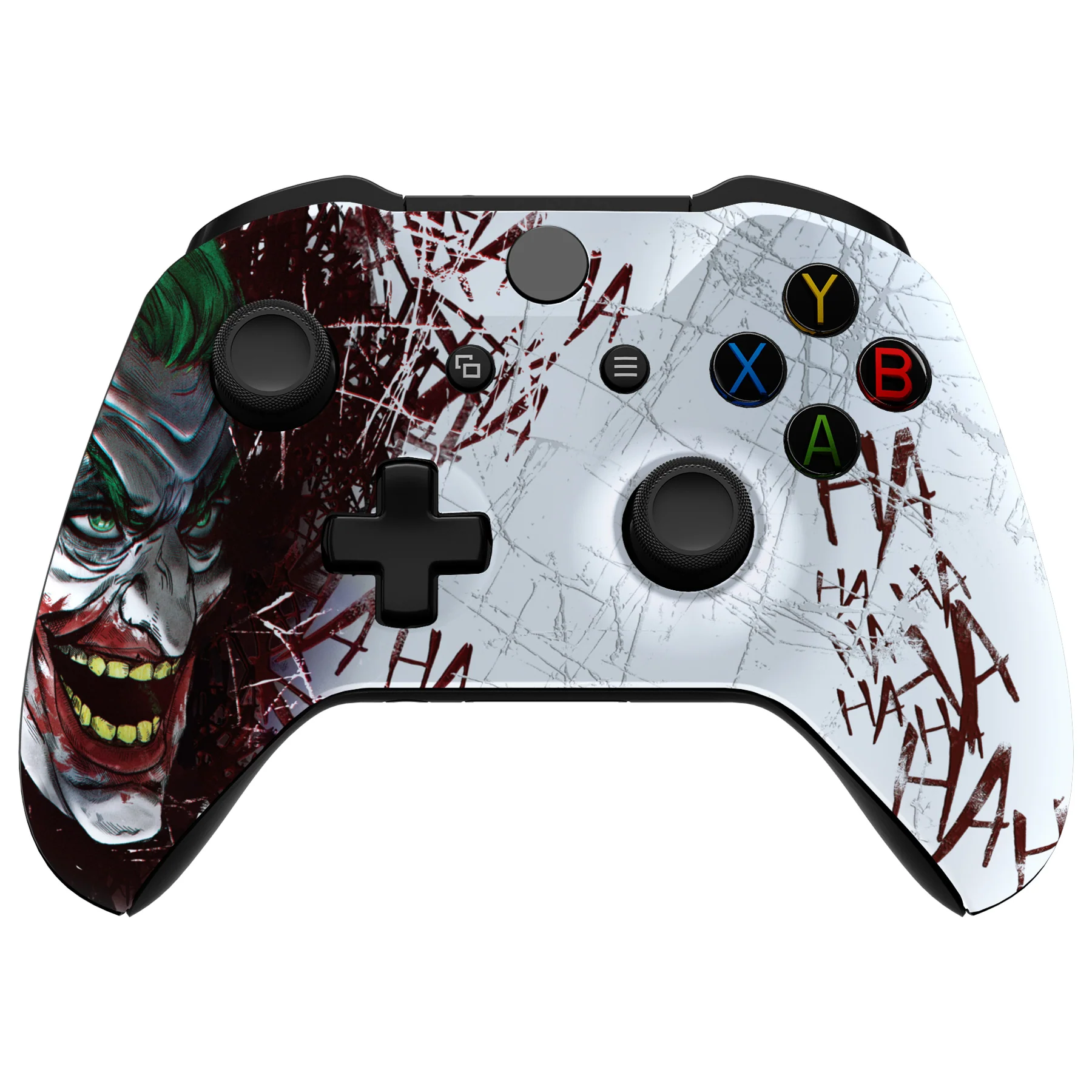 eXtremeRate Replacement Front Housing Shell for Xbox One X & S Controller (Model 1708) - Clown HAHAHA - Image 2