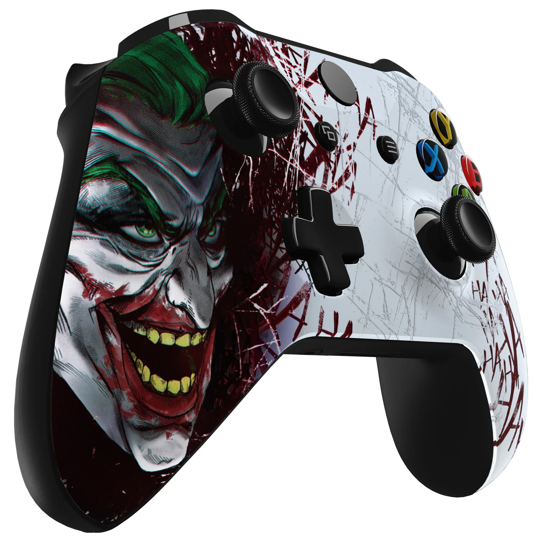 eXtremeRate Replacement Front Housing Shell for Xbox One X & S Controller (Model 1708) - Clown HAHAHA - Image 5