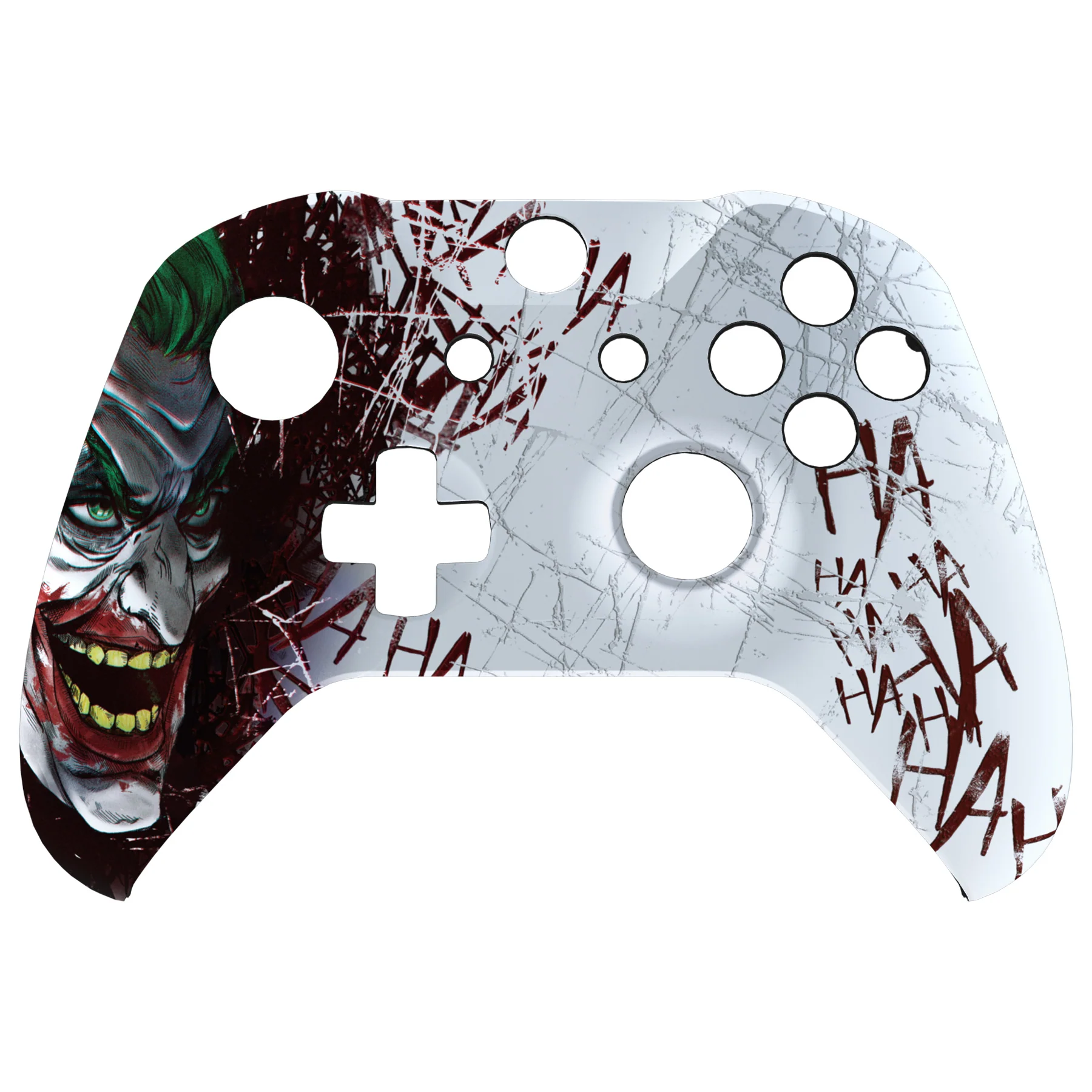 eXtremeRate Replacement Front Housing Shell for Xbox One X & S Controller (Model 1708) - Clown HAHAHA - Image 7