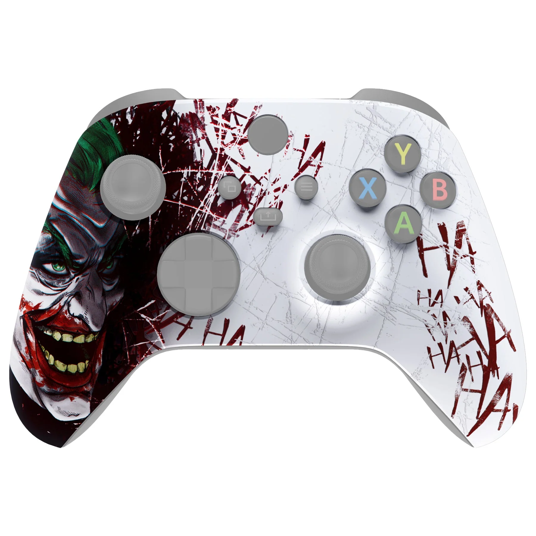 eXtremeRate Replacement Front Housing Shell for Xbox Series X & S Controller - Clown HAHAHA - Image 4