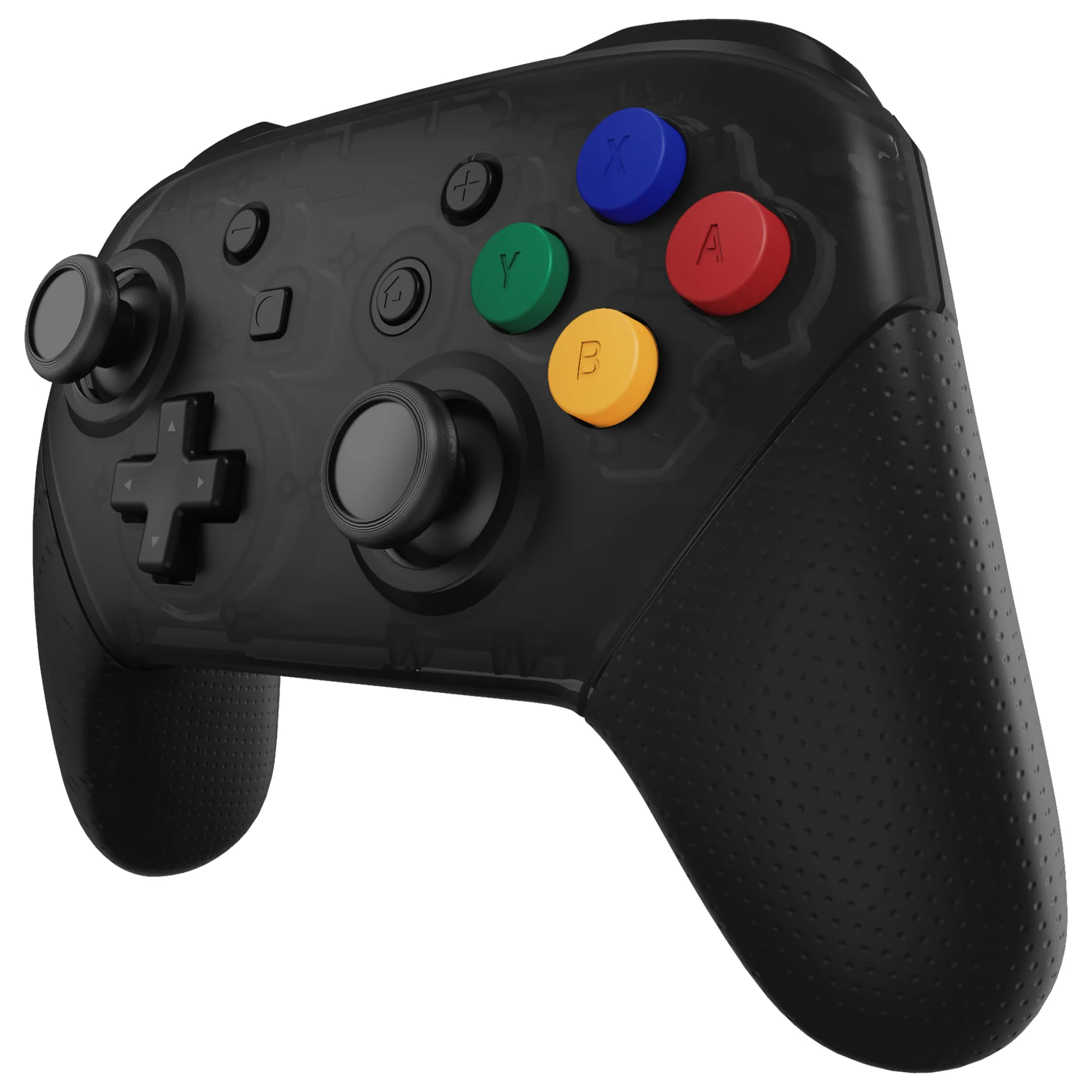 eXtremeRate DIY Replacement Colorful ABXY Buttons for Nintendo Switch Pro Controller - Red & Blue & Green & Yellow - Image 4