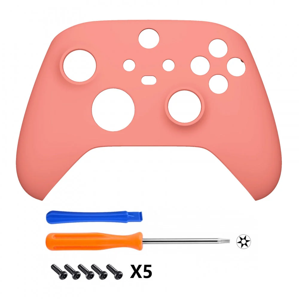 eXtremeRate Replacement Front Housing Shell for Xbox Series X & S Controller - Coral - Image 2
