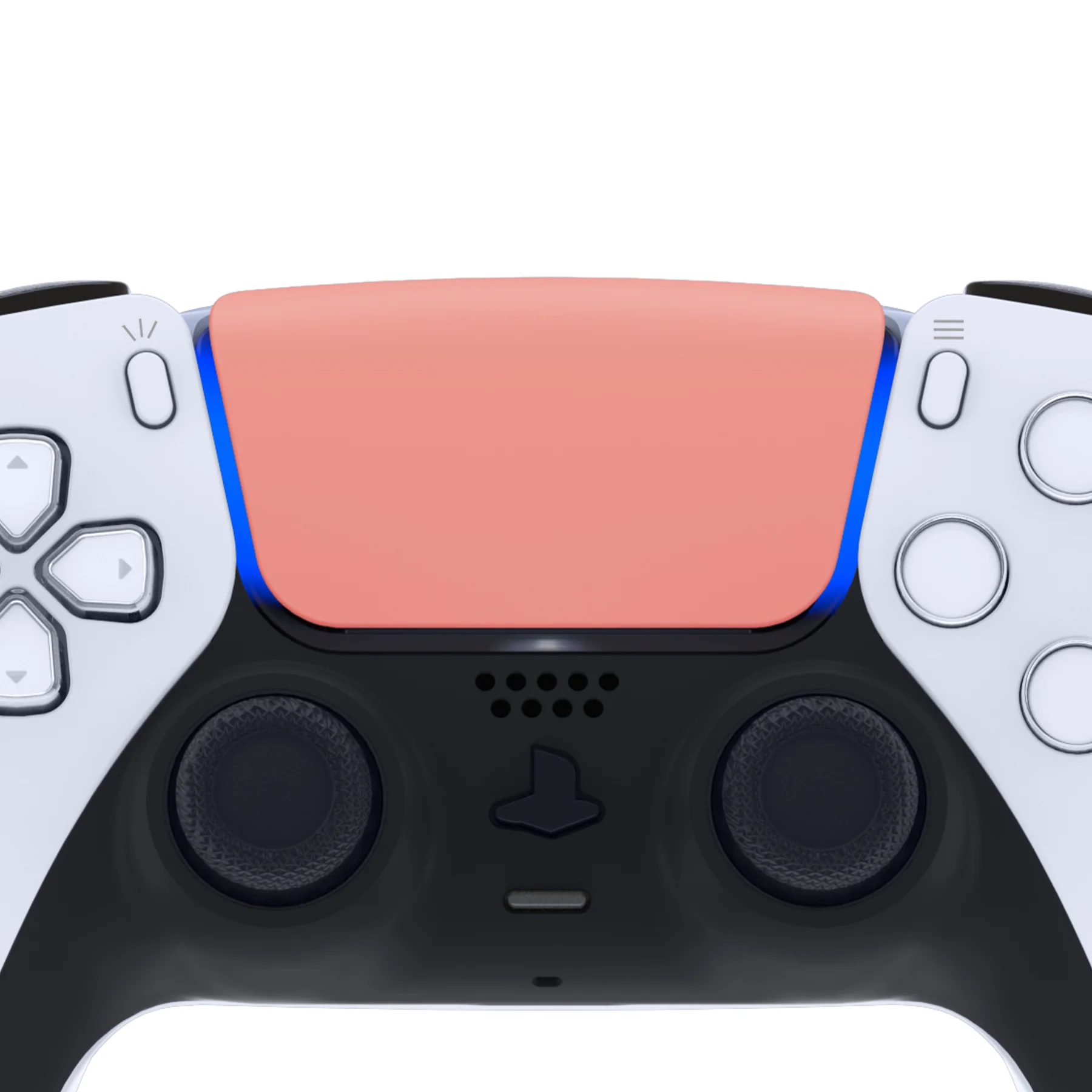 eXtremeRate Replacement Custom Touchpad Cover Compatible with PS5 Controller BDM-010/020/030/040/050/060 - Coral - Image 4