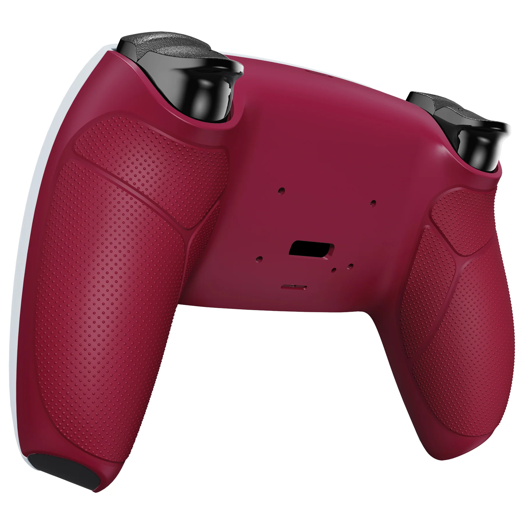 eXtremeRate Performance Grip Redesigned Back Shell for eXtremeRate RISE Remap Kit, Compatible with PS5 Controller - Rubberized Cosmic Red - Image 4