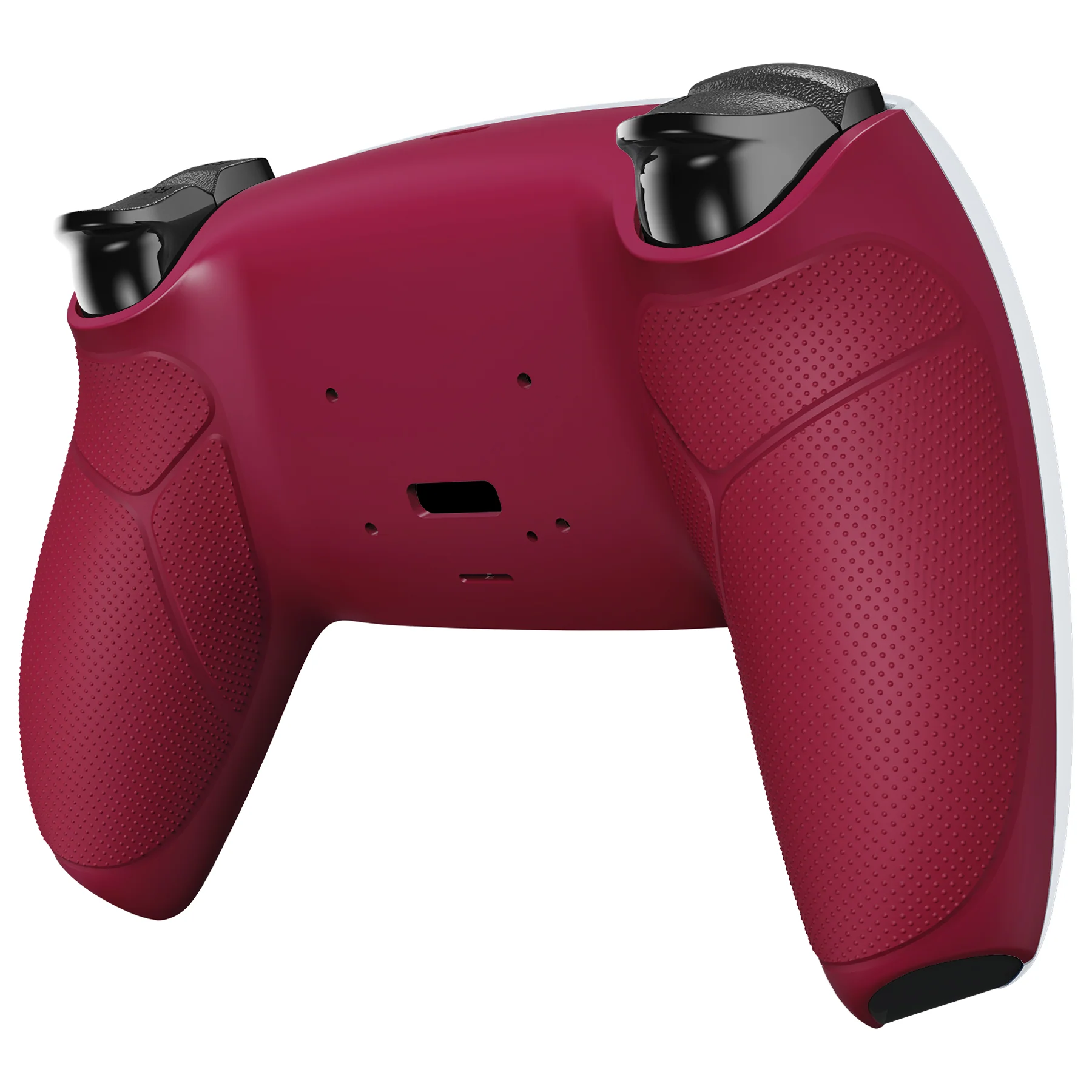 eXtremeRate Performance Grip Redesigned Back Shell for eXtremeRate RISE Remap Kit, Compatible with PS5 Controller - Rubberized Cosmic Red - Image 5