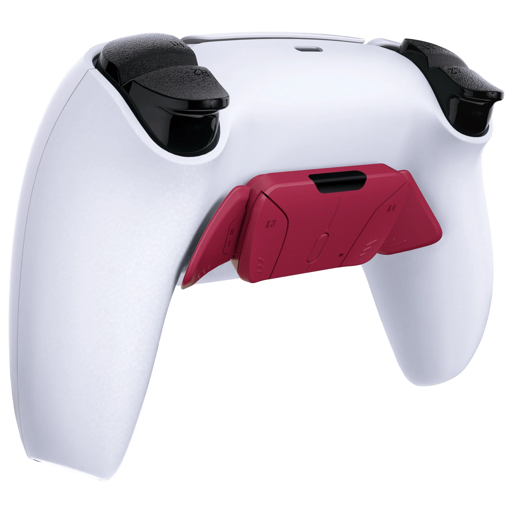 eXtremeRate Replacement Redesigned K1 K2 K3 K4 Back Buttons Housing Shell for eXtremeRate RISE4 Remap Kit, Compatible with PS5 Controller - Cosmic Red - Image 6