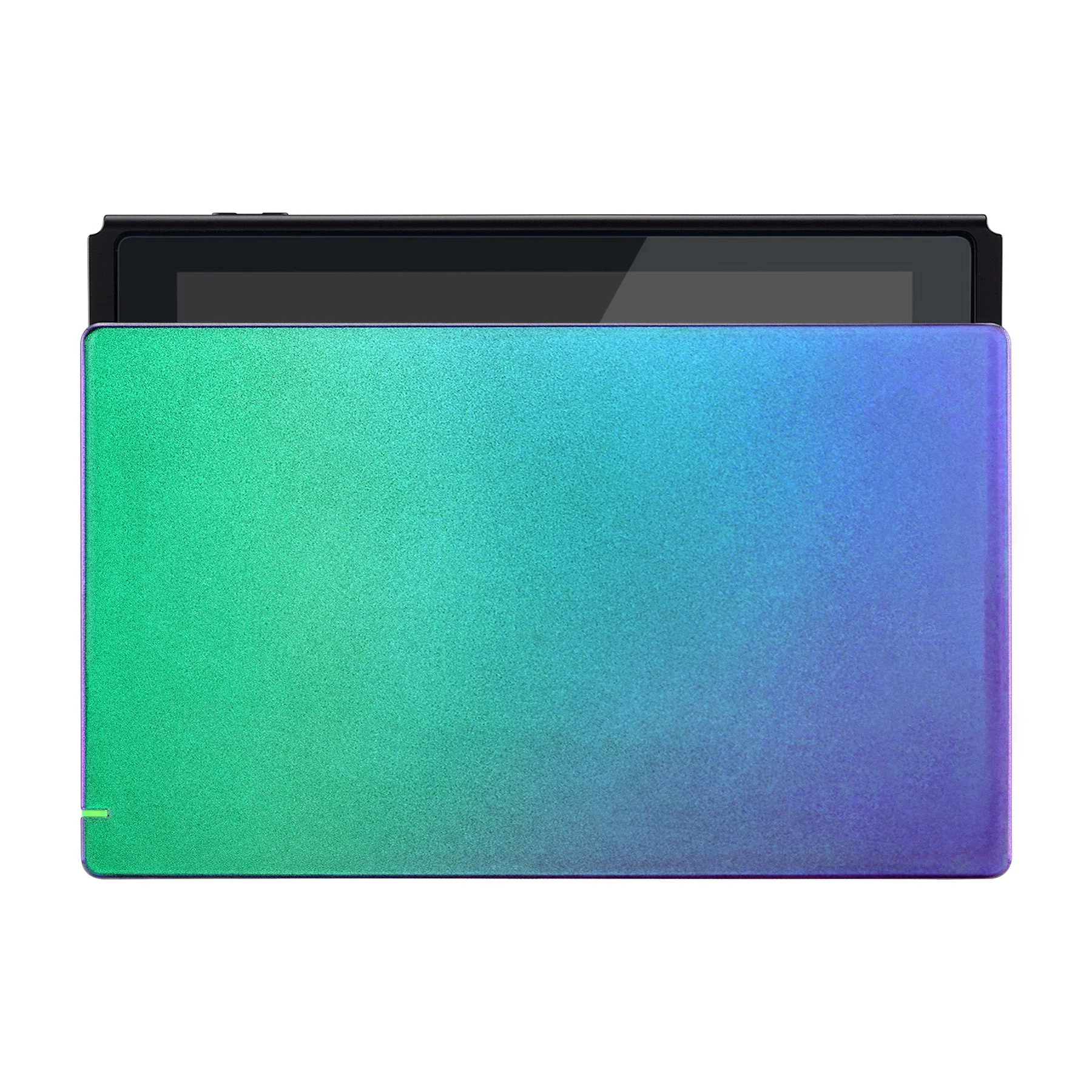 eXtremeRate Custom Replacement Faceplate for Nintendo Switch Charging Dock - Chameleon Green Purple - Image 7