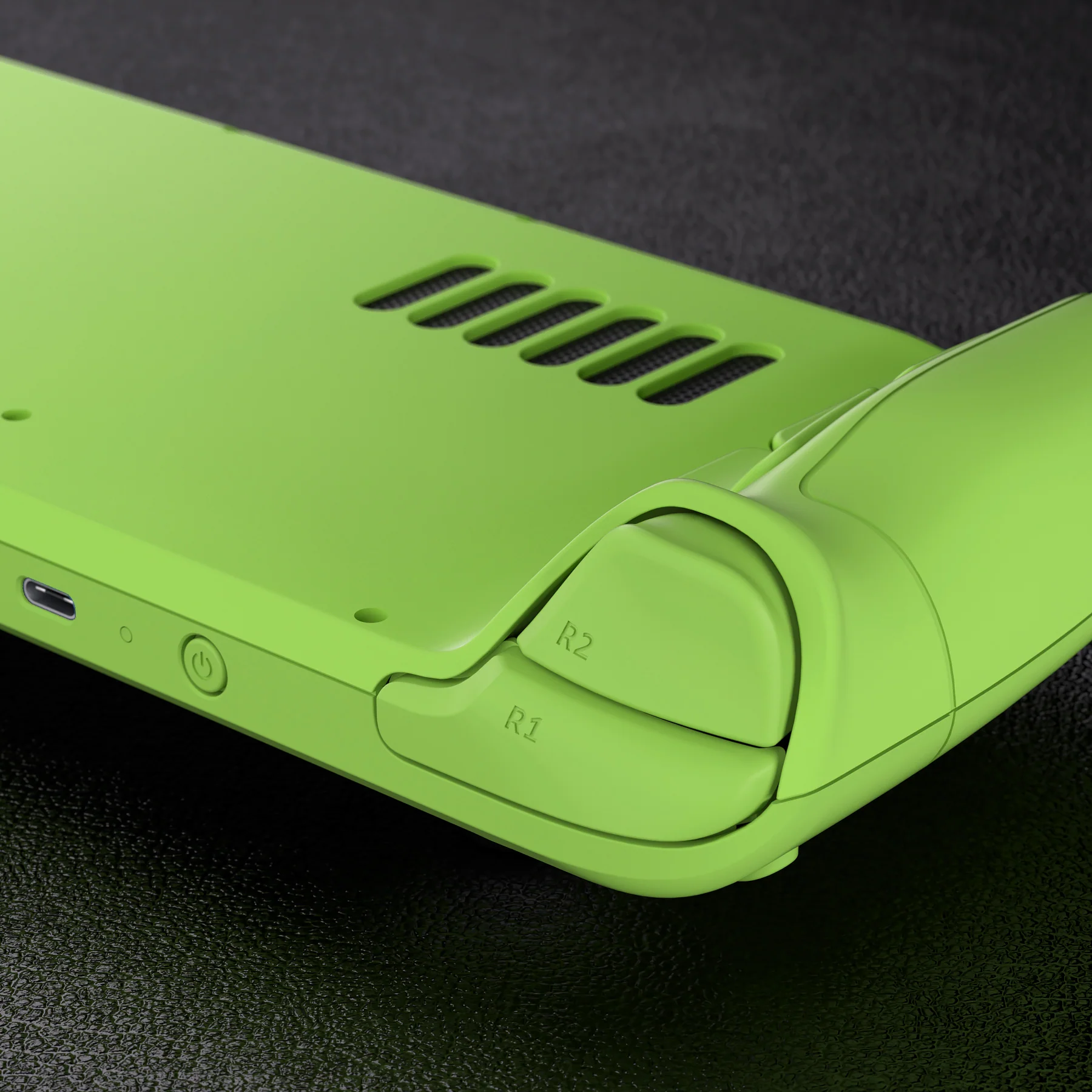 eXtremeRate Custom Full Set Shell with Buttons for Steam Deck LCD - Green - Image 10