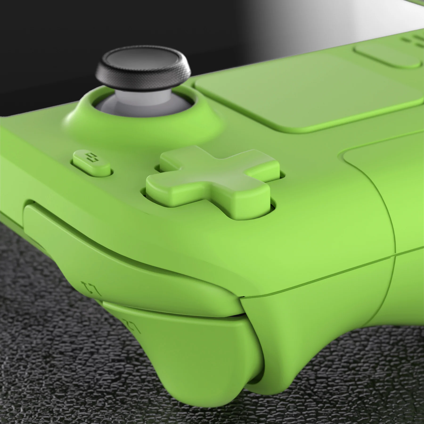 eXtremeRate Custom Full Set Shell with Buttons for Steam Deck LCD - Green - Image 7