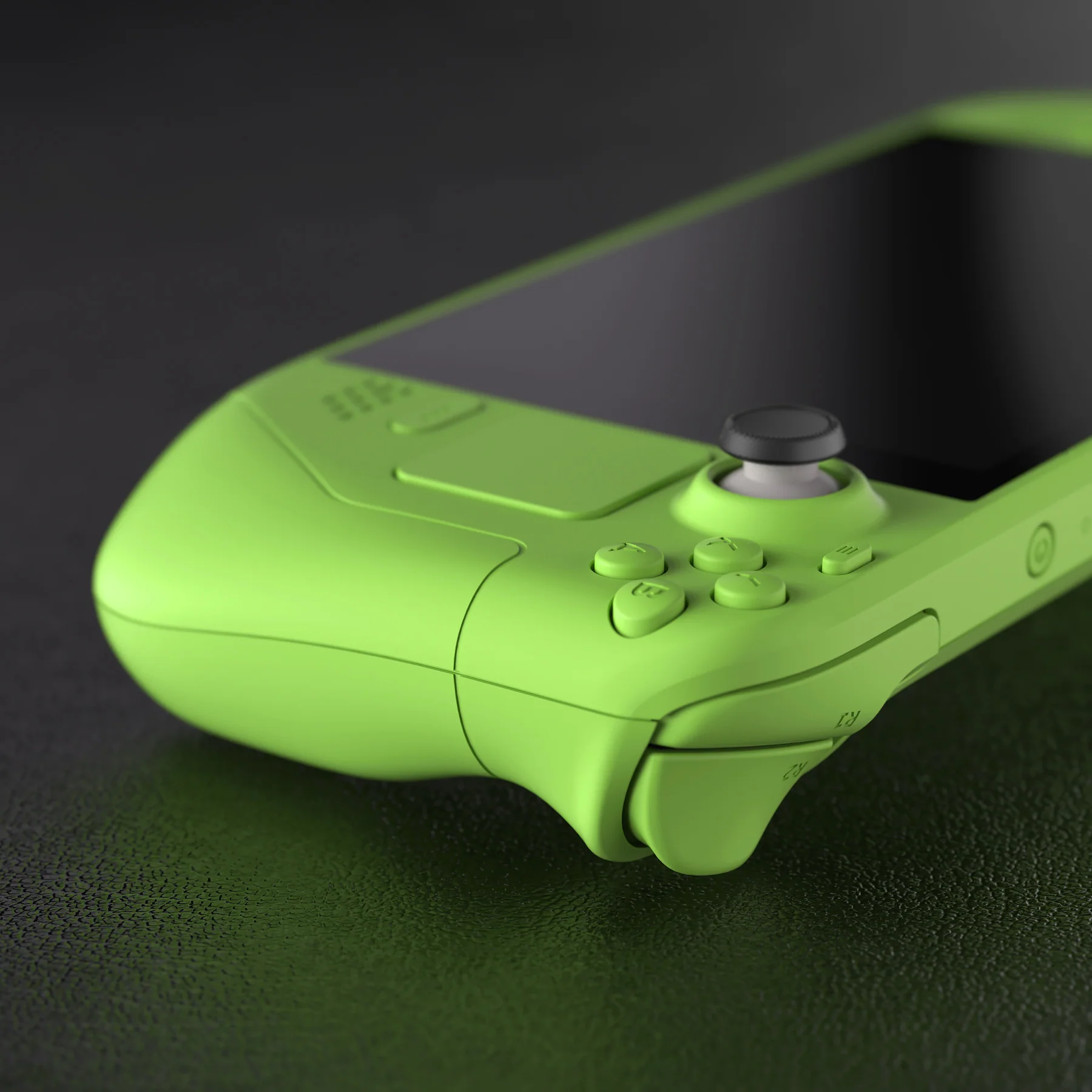 eXtremeRate Custom Full Set Shell with Buttons for Steam Deck LCD - Green - Image 8