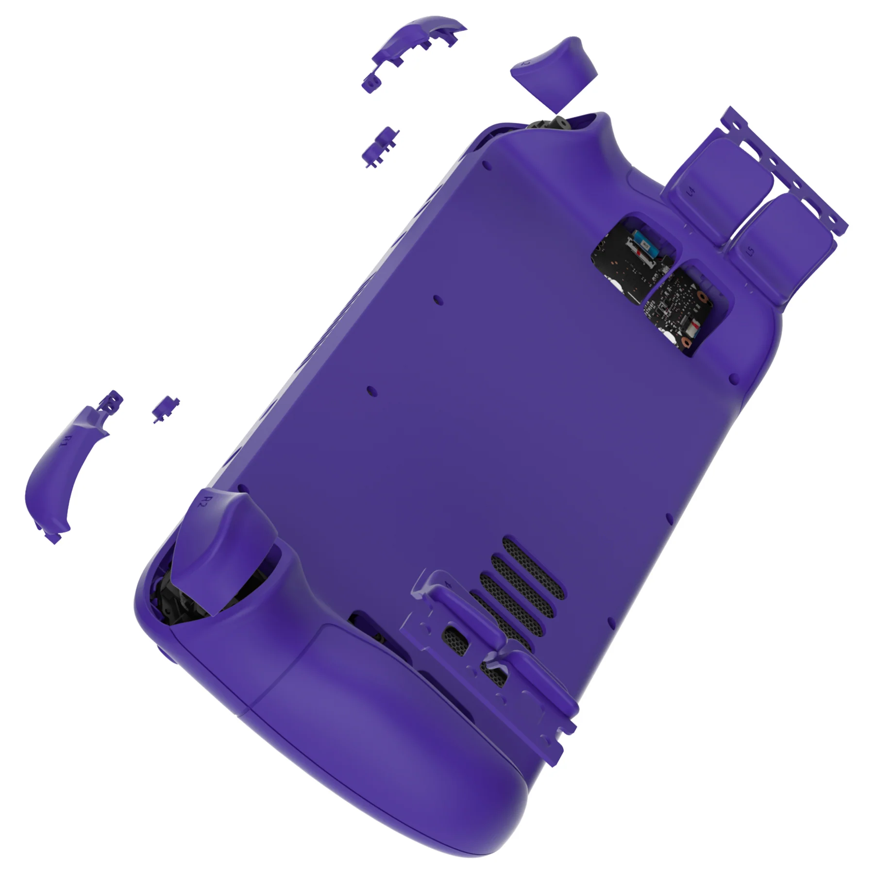 eXtremeRate Custom Full Set Shell with Buttons for Steam Deck LCD - Purple - Image 6