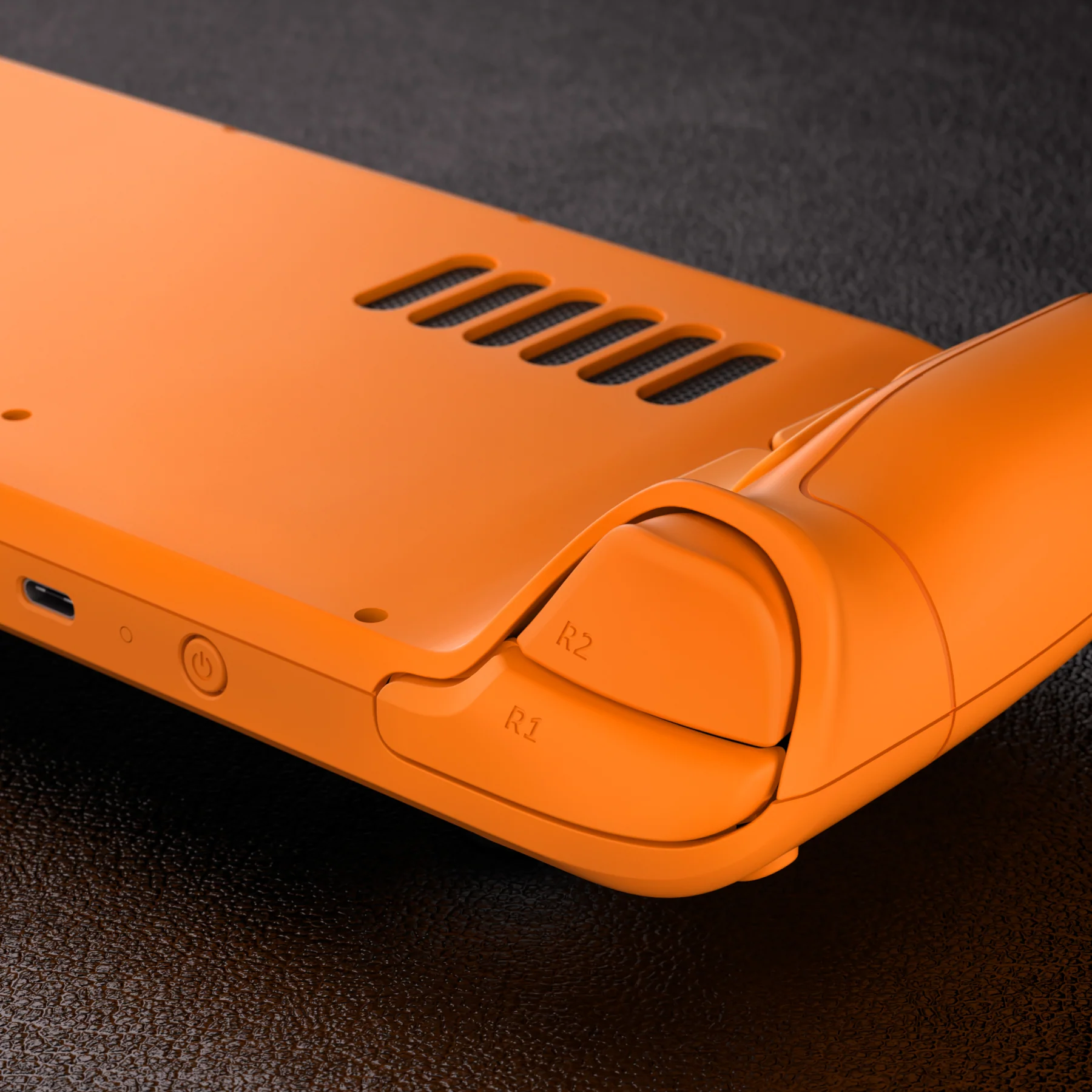 eXtremeRate Custom Full Set Shell with Buttons for Steam Deck LCD - Royal Orange - Image 10