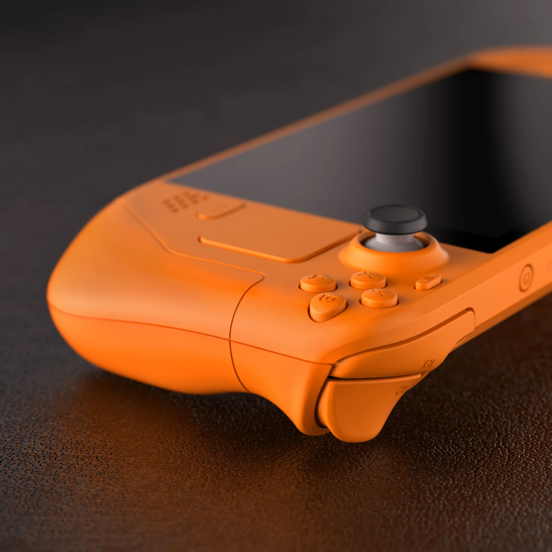 eXtremeRate Custom Full Set Shell with Buttons for Steam Deck LCD - Royal Orange - Image 8