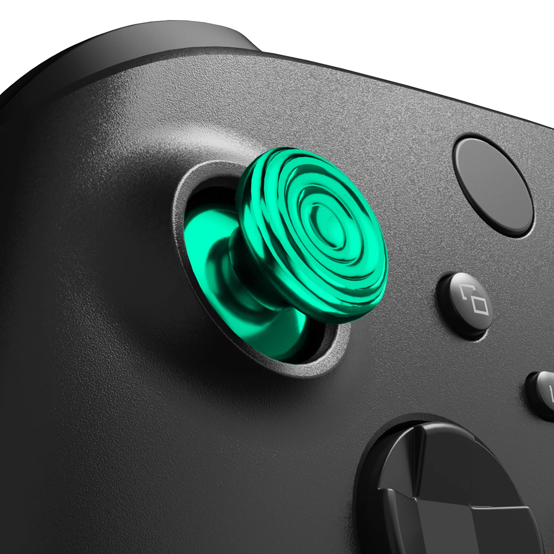eXtremeRate Custom Metal Thumbsticks for Xbox Series X/S Controller & Xbox One X/S Controller & Xbox One Standard Elite Controller - Green - Image 4