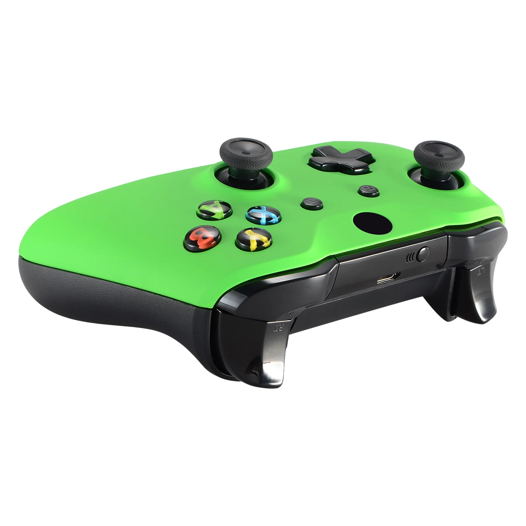 eXtremeRate Replacement Front Housing Shell for Xbox One X & S Controller (Model 1708) - Green - Image 6