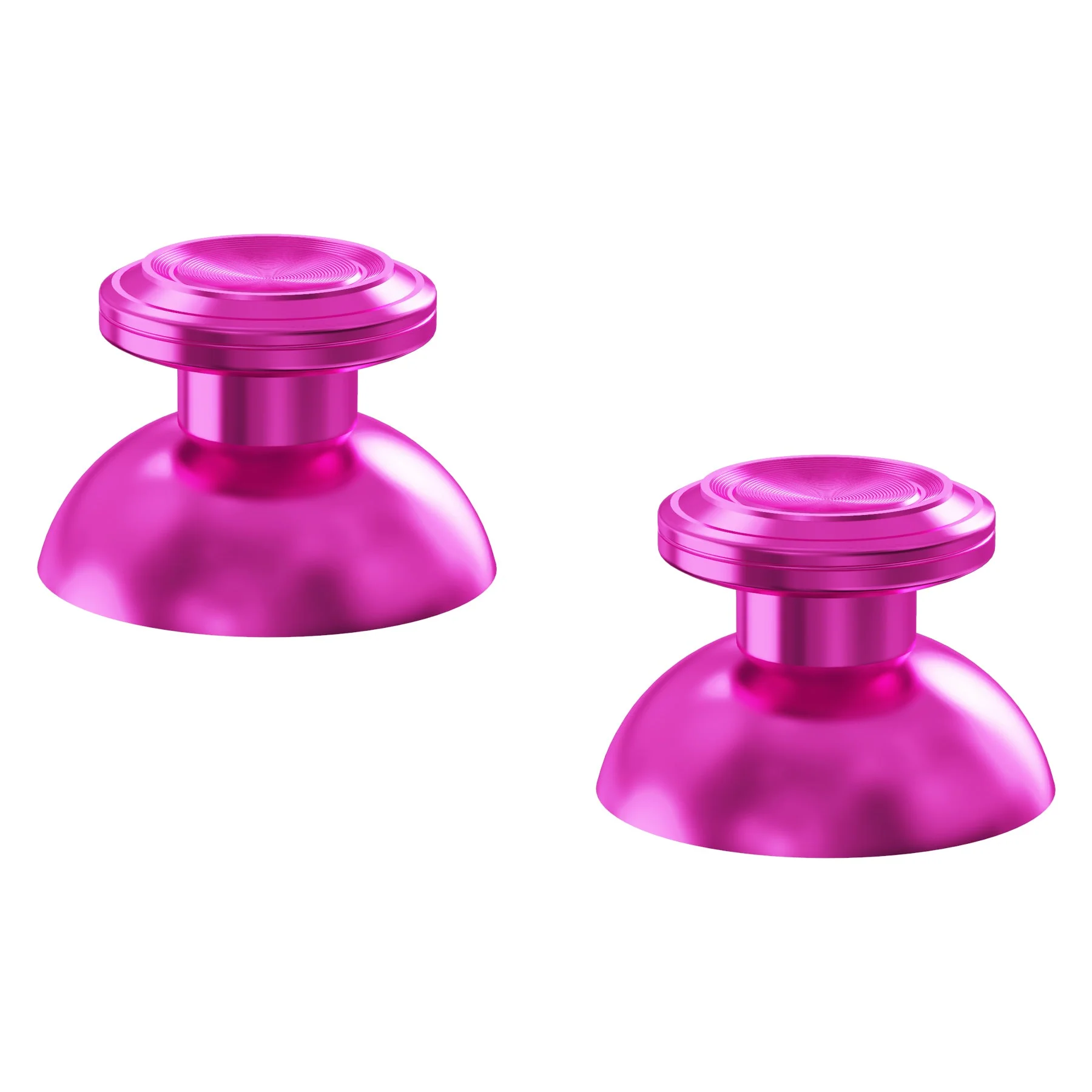eXtremeRate Replacement Aluminum Metal Thumbsticks Compatible with PS5 & PS4 Controller - Purple - Image 5