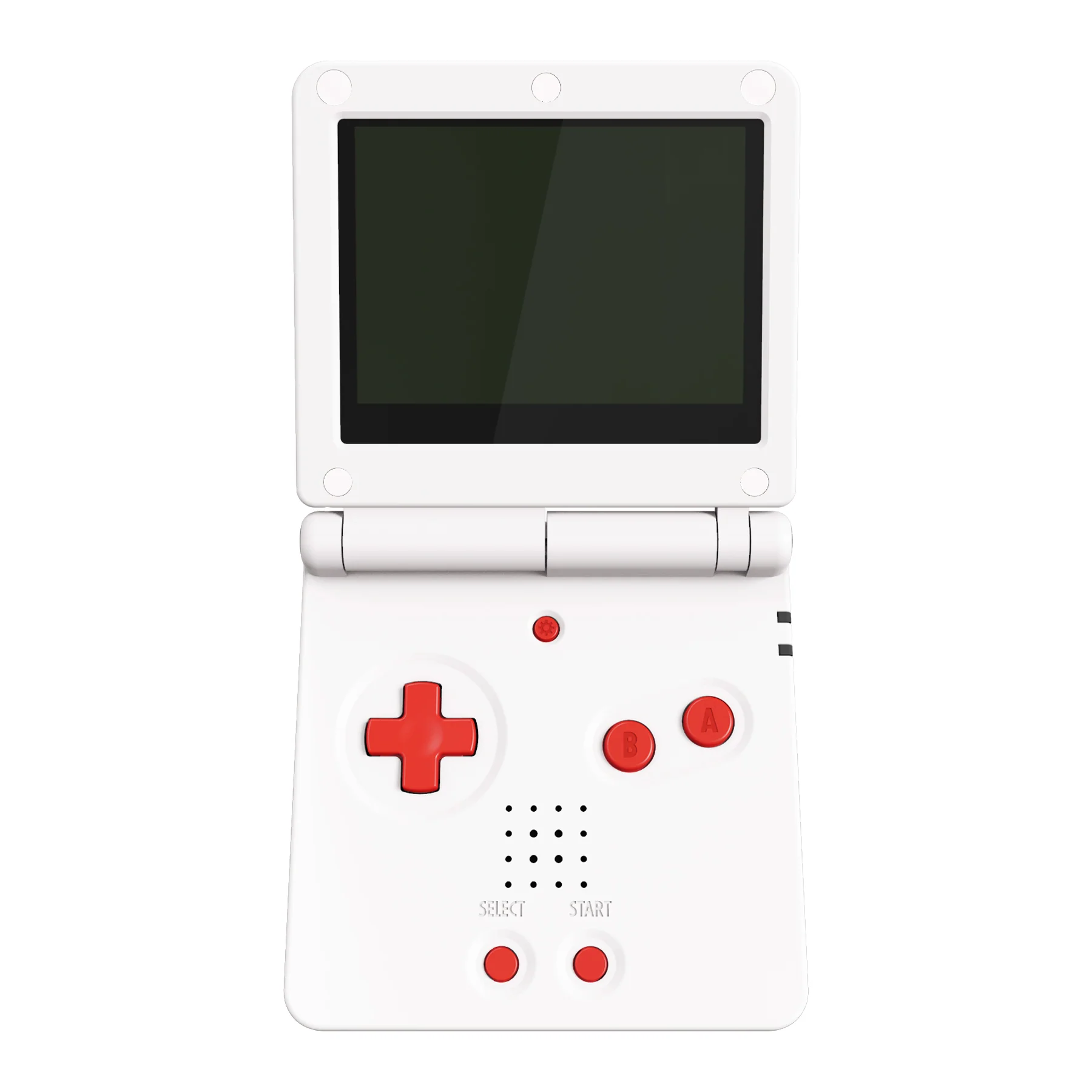 eXtremeRate Custom Replacement Full Set Buttons for Gameboy Advance SP GBA SP Console - Classic Red - Image 3