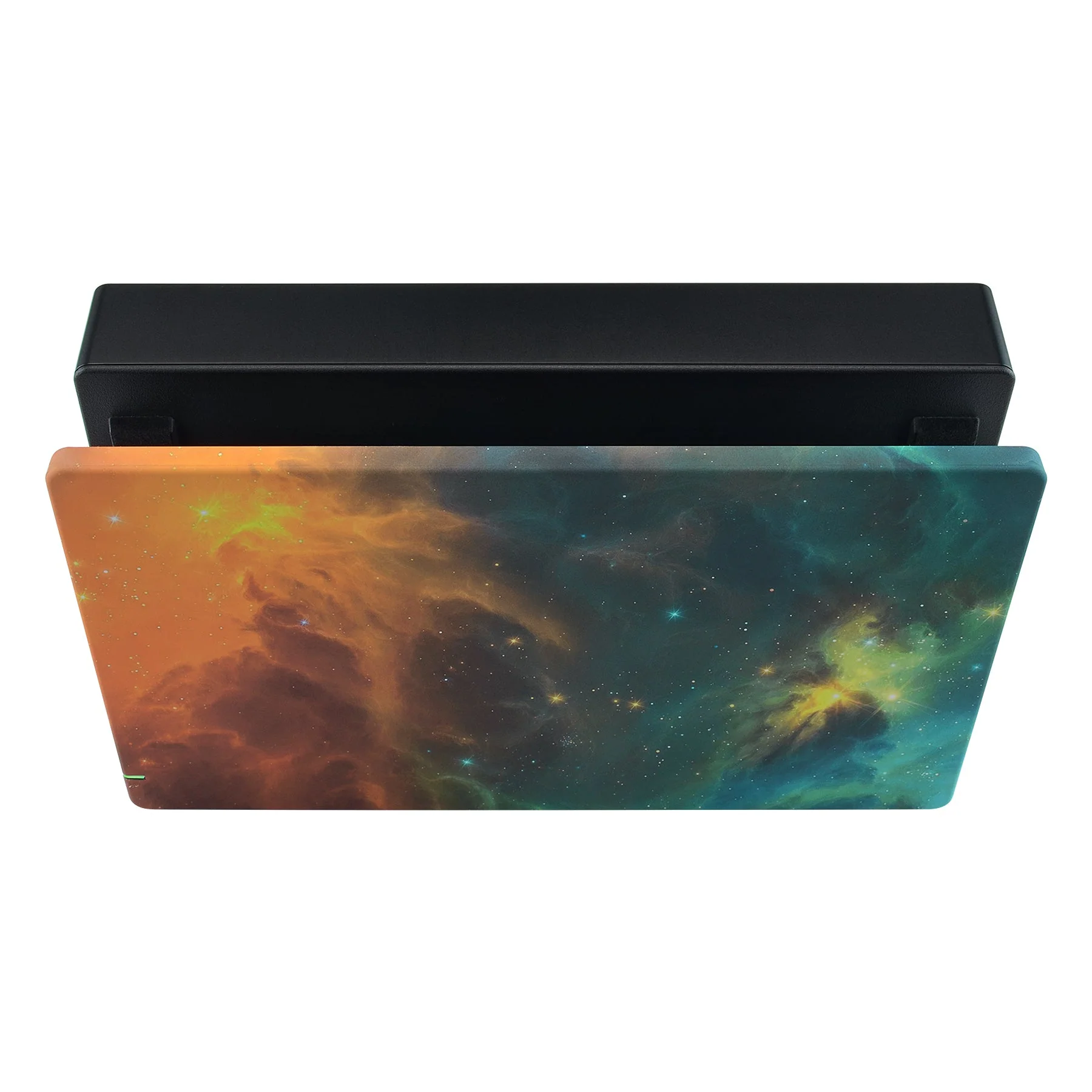 eXtremeRate Custom Replacement Faceplate for Nintendo Switch Charging Dock - Orange Star Universe - Image 6