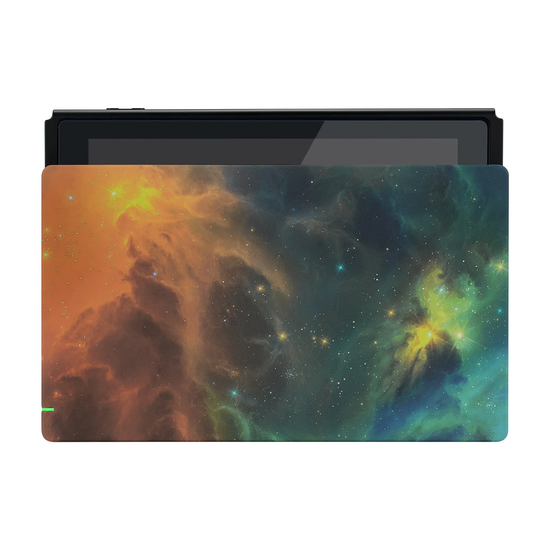 eXtremeRate Custom Replacement Faceplate for Nintendo Switch Charging Dock - Orange Star Universe - Image 7