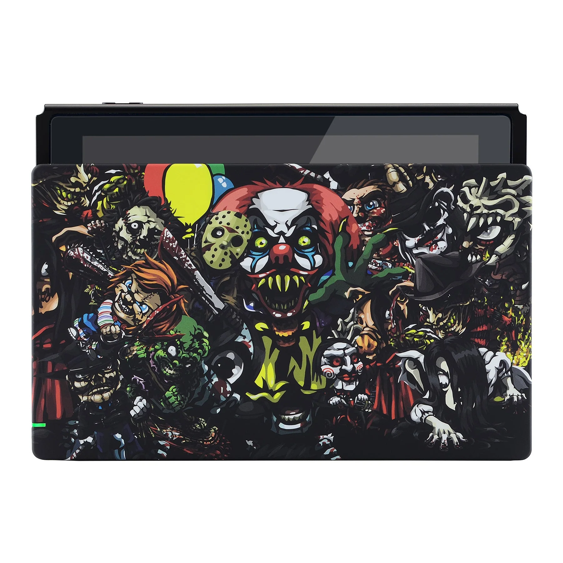 eXtremeRate Custom Replacement Faceplate for Nintendo Switch Charging Dock - Scary Party - Image 5