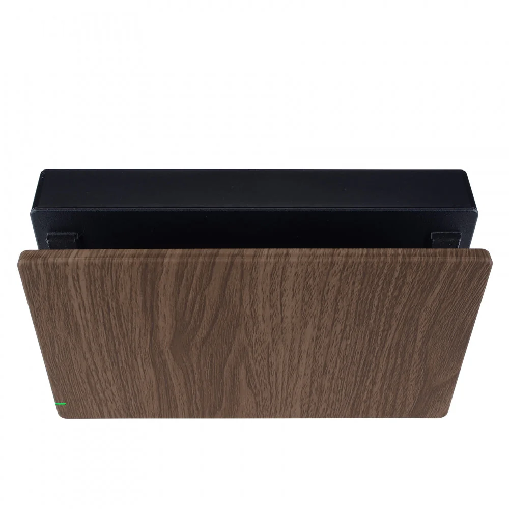 eXtremeRate Custom Replacement Faceplate for Nintendo Switch Charging Dock - Wood Grain - Image 7