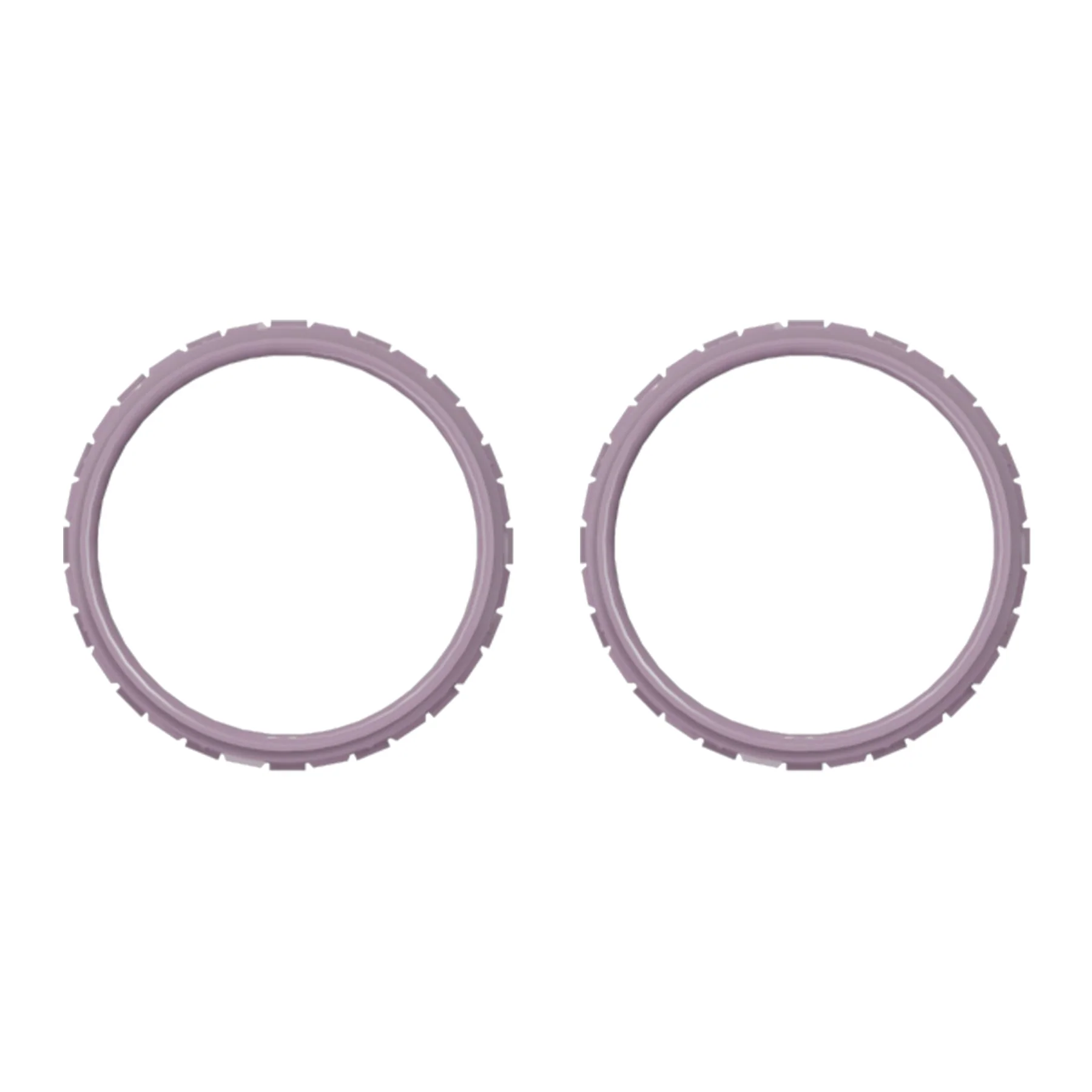 eXtremeRate Custom Replacement Accent Rings for PS5 Controller - Dark Grayish Violet - Image 6