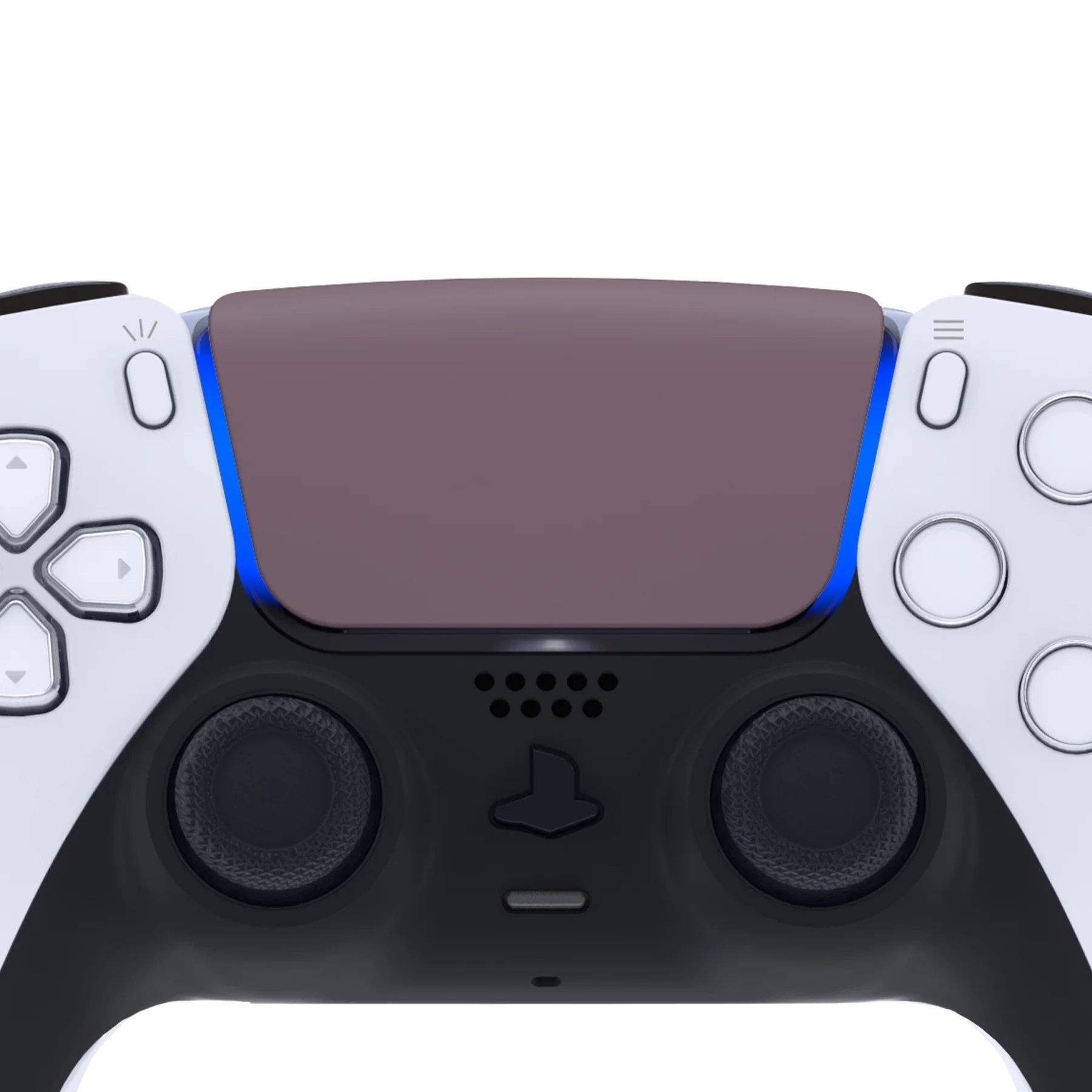 eXtremeRate Replacement Custom Touchpad Cover Compatible with PS5 Controller BDM-010/020/030/040/050/060 - Dark Grayish Violet - Image 4