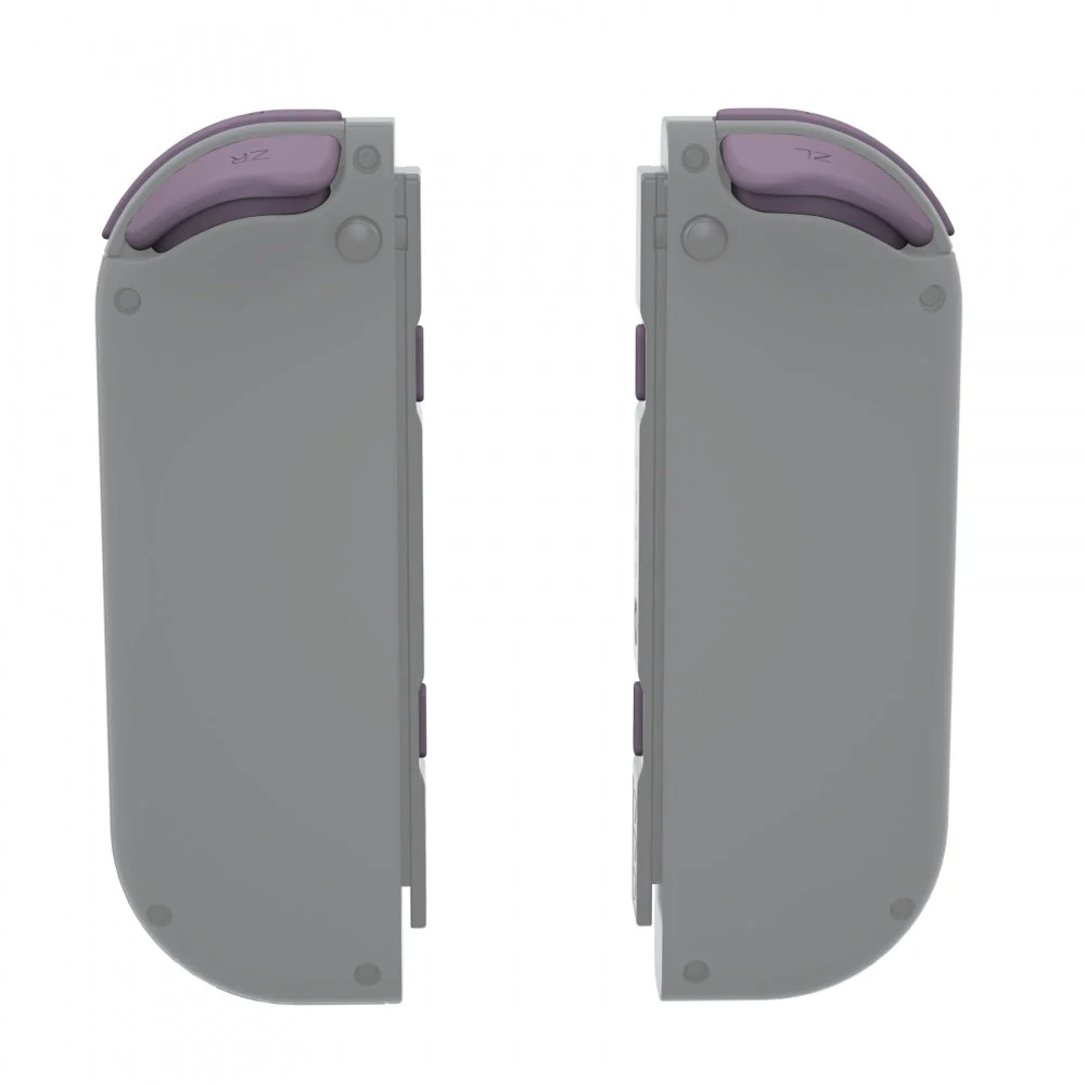 eXtremeRate Replacement Full Set Buttons for Joycon of NS Switch - Dark Grayish Violet - Image 8