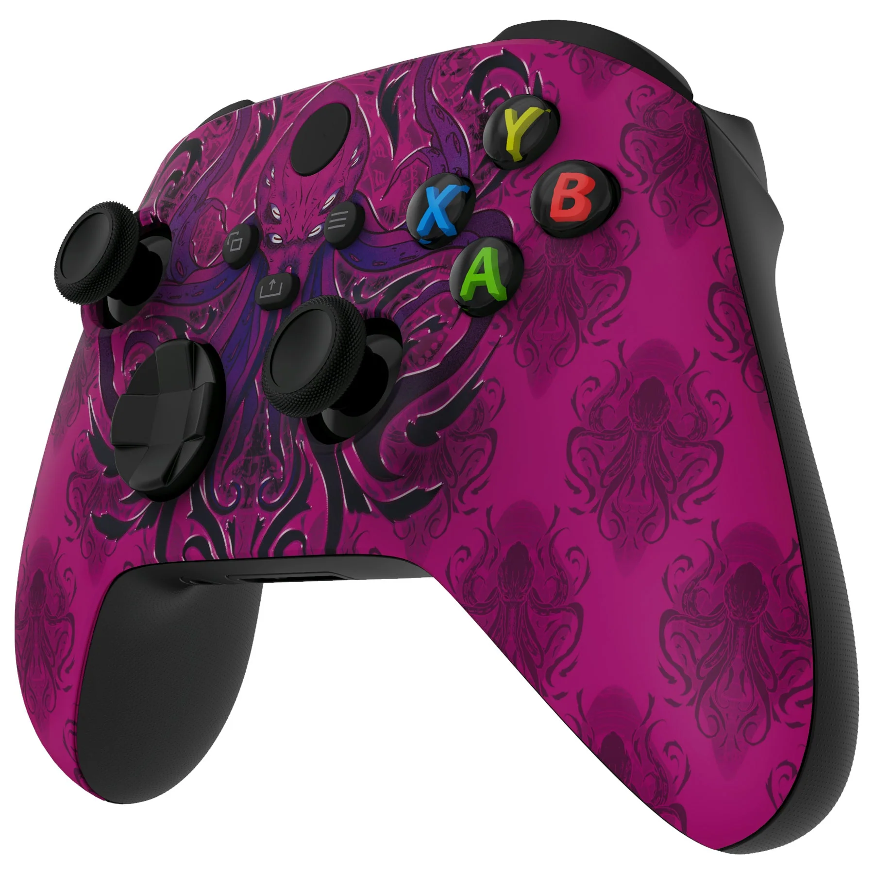 eXtremeRate Replacement Front Housing Shell for Xbox Series X & S Controller - Darkness Octopus - Image 4