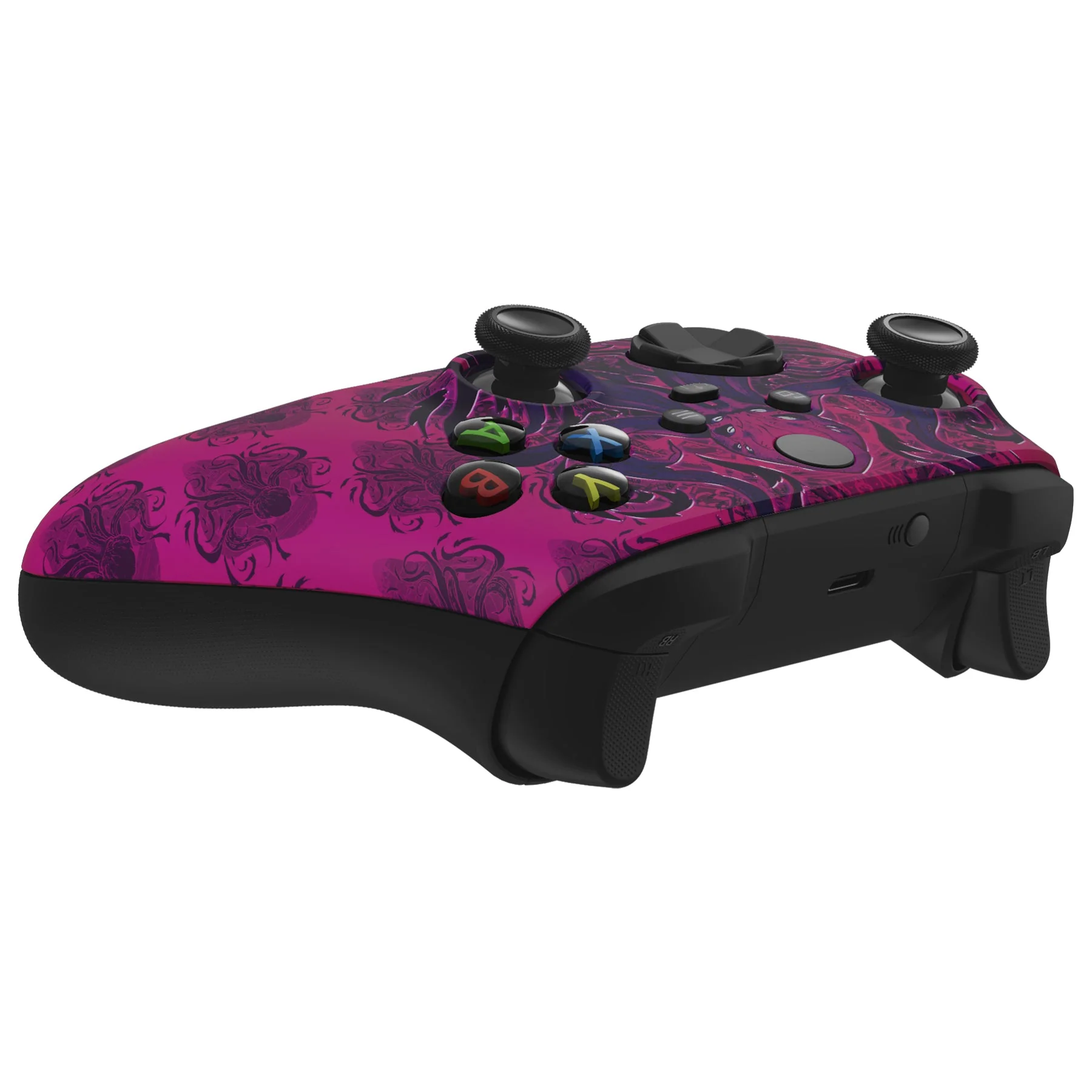 eXtremeRate Replacement Front Housing Shell for Xbox Series X & S Controller - Darkness Octopus - Image 6