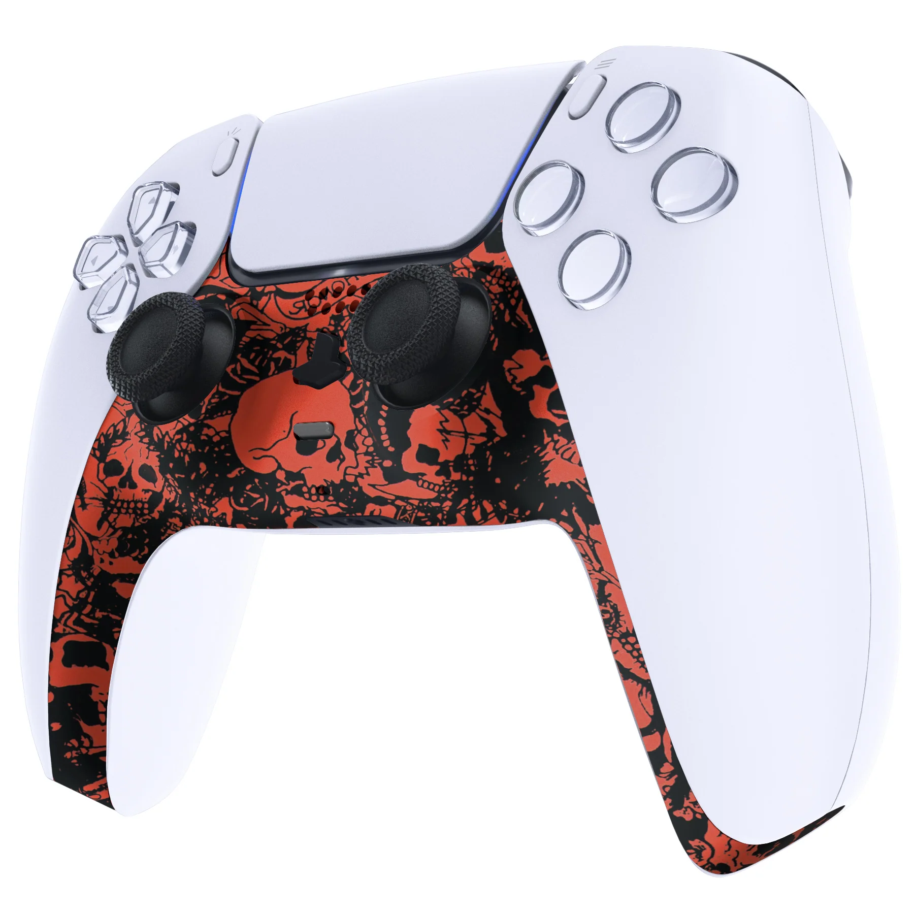 eXtremeRate Replacement Decorative Trim Shell with Accent Rings Compatible with PS5 Controller BDM-010/020/030/040/050 - Demons and Monsters - Image 4