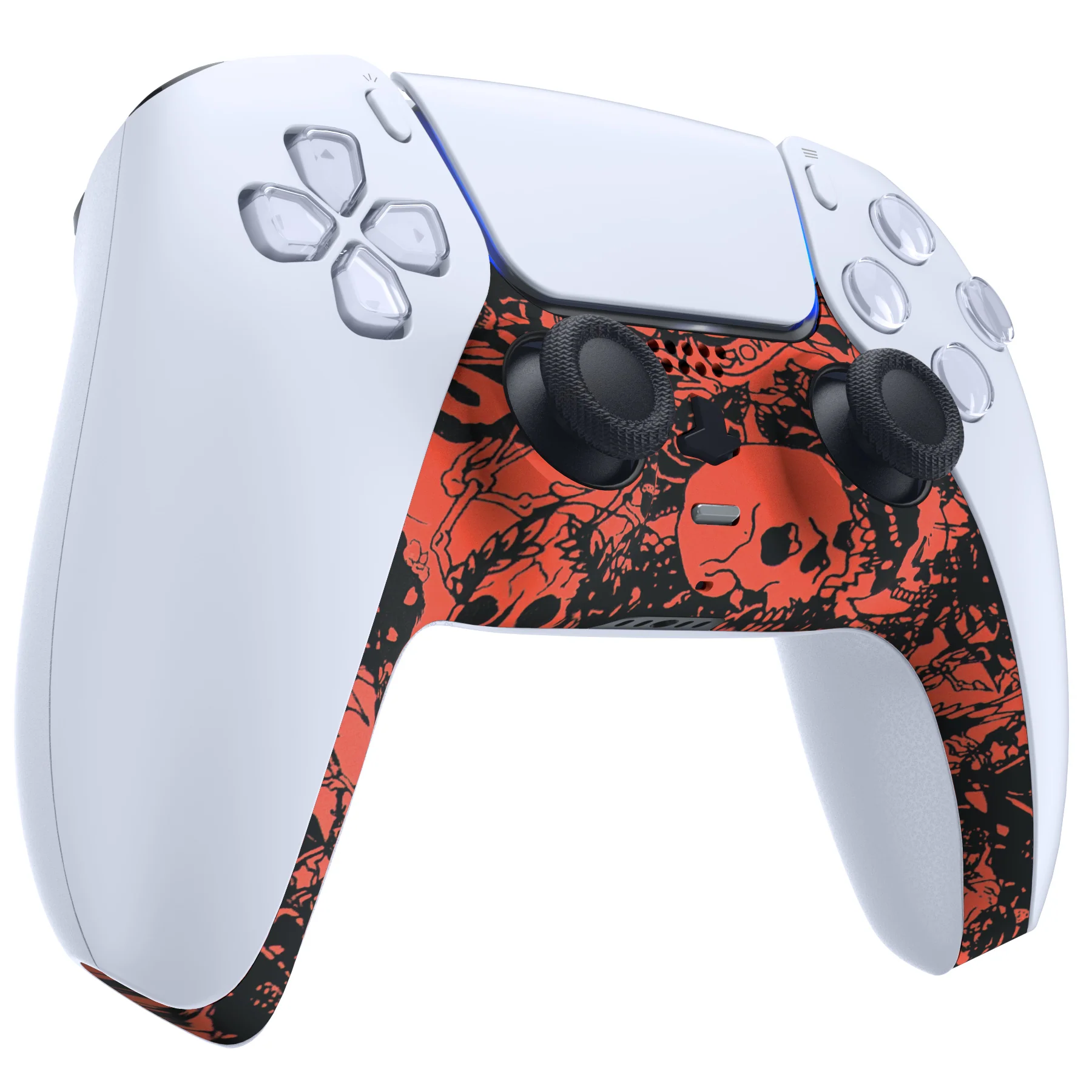 eXtremeRate Replacement Decorative Trim Shell with Accent Rings Compatible with PS5 Controller BDM-010/020/030/040/050 - Demons and Monsters - Image 5