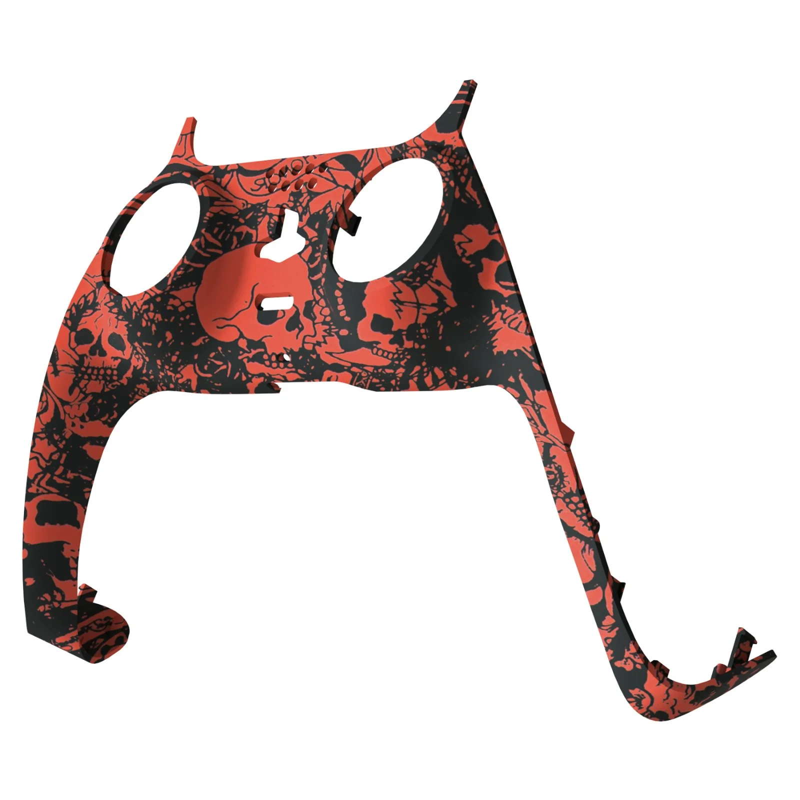 eXtremeRate Replacement Decorative Trim Shell with Accent Rings Compatible with PS5 Controller BDM-010/020/030/040/050 - Demons and Monsters - Image 8