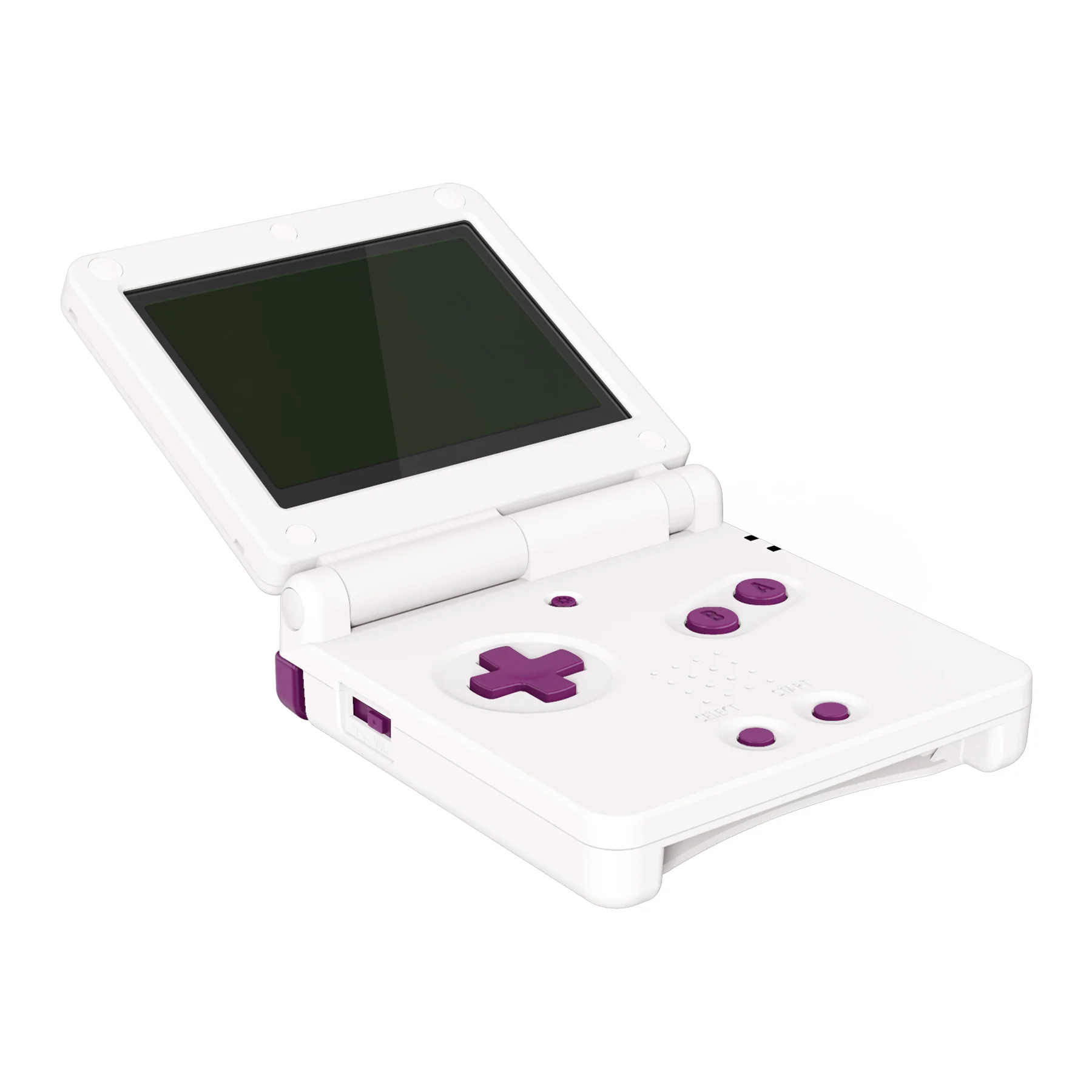 eXtremeRate Custom Replacement Full Set Buttons for Gameboy Advance SP GBA SP Console - DMG Grape - Image 3
