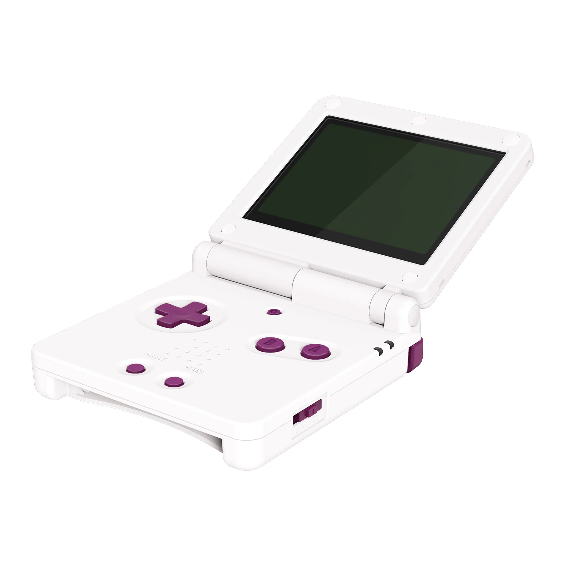 eXtremeRate Custom Replacement Full Set Buttons for Gameboy Advance SP GBA SP Console - DMG Grape - Image 4