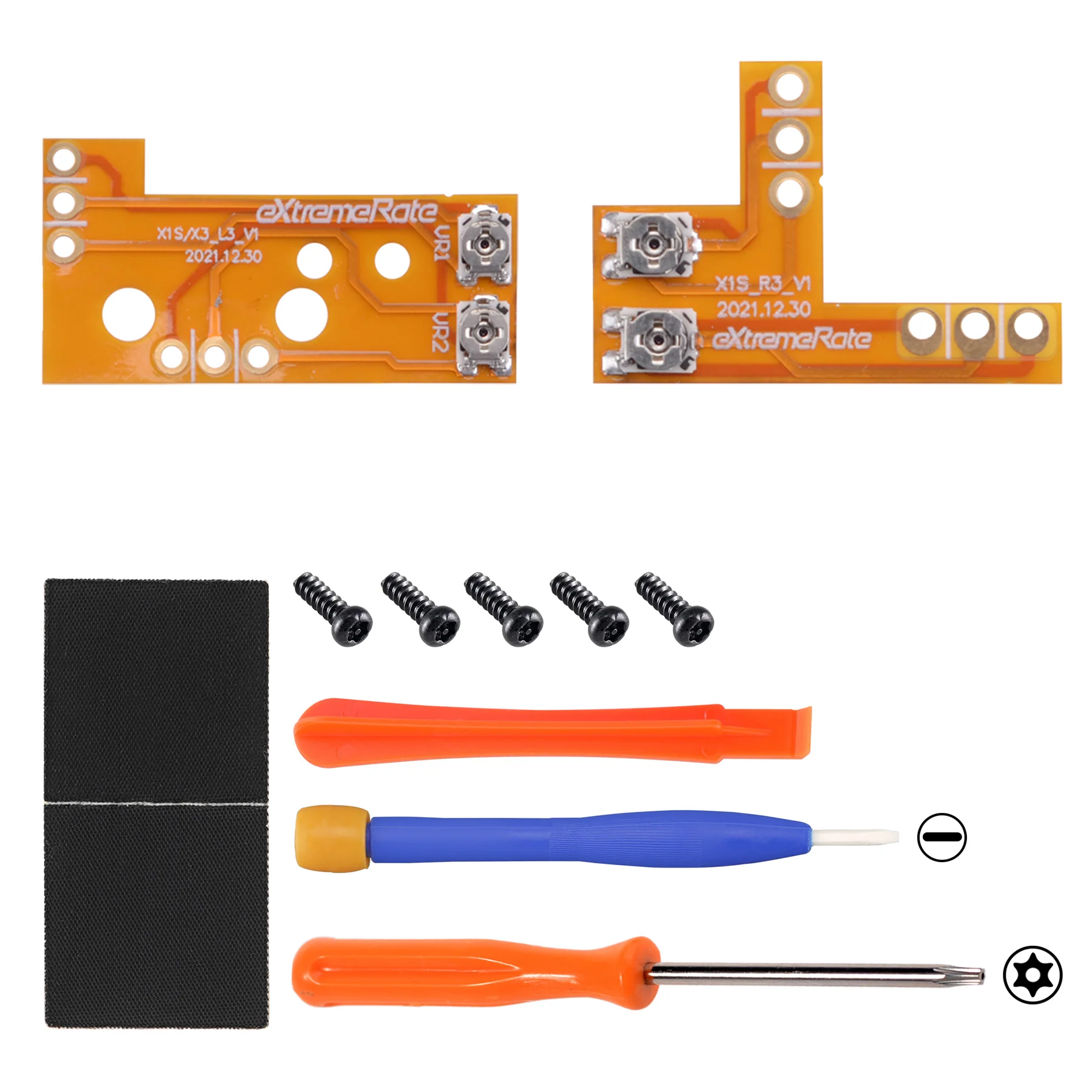 eXtremeRate Drifix Thumbsticks Drift Fix Repair Kit for Xbox One S & X Controller (Model 1708), Custom Analog Stick Joystick Regulator Circuit Board for Xbox One S/X Controller - X1MD002 - Image 4