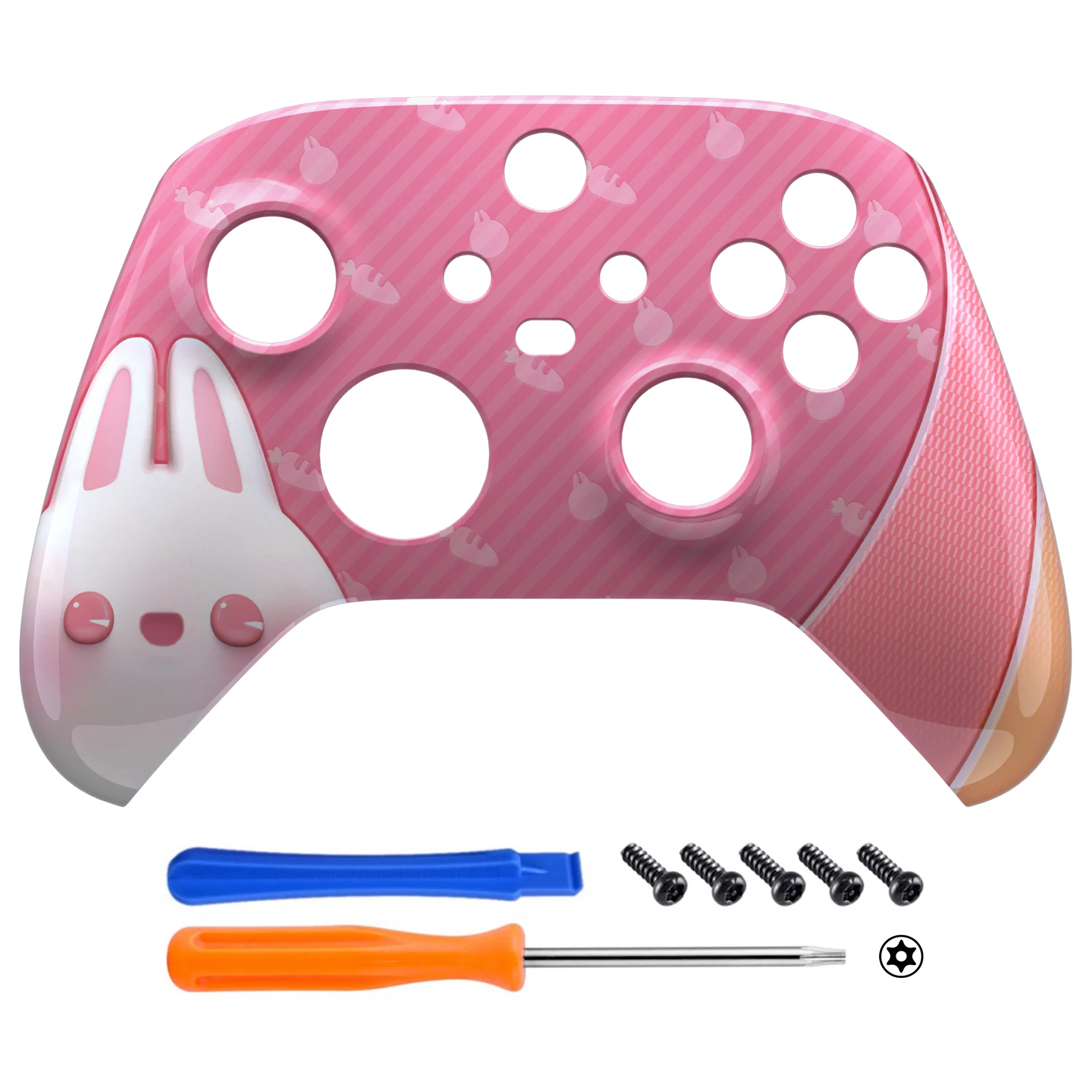 eXtremeRate Replacement Front Housing Shell for Xbox Series X & S Controller - Easter Rabbit - Image 2
