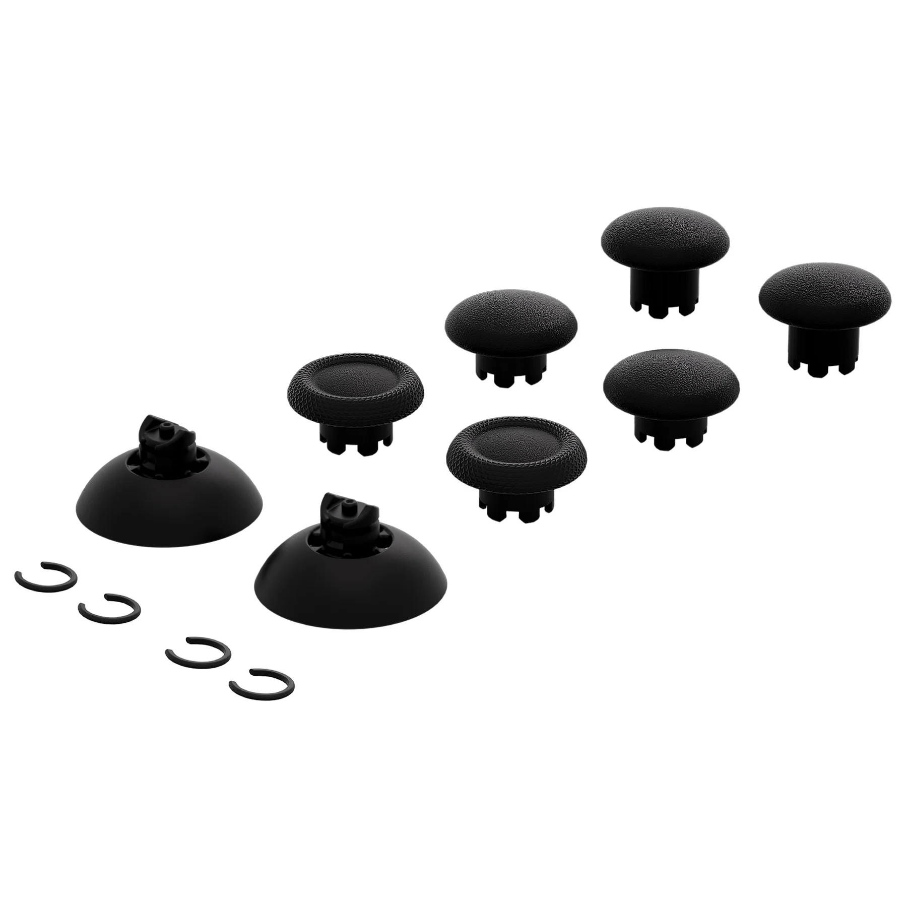 eXtremeRate EDGE Sticks Replacement Interchangeable Thumbsticks for PS5 & PS4 All Model Controllers - Black - Image 3